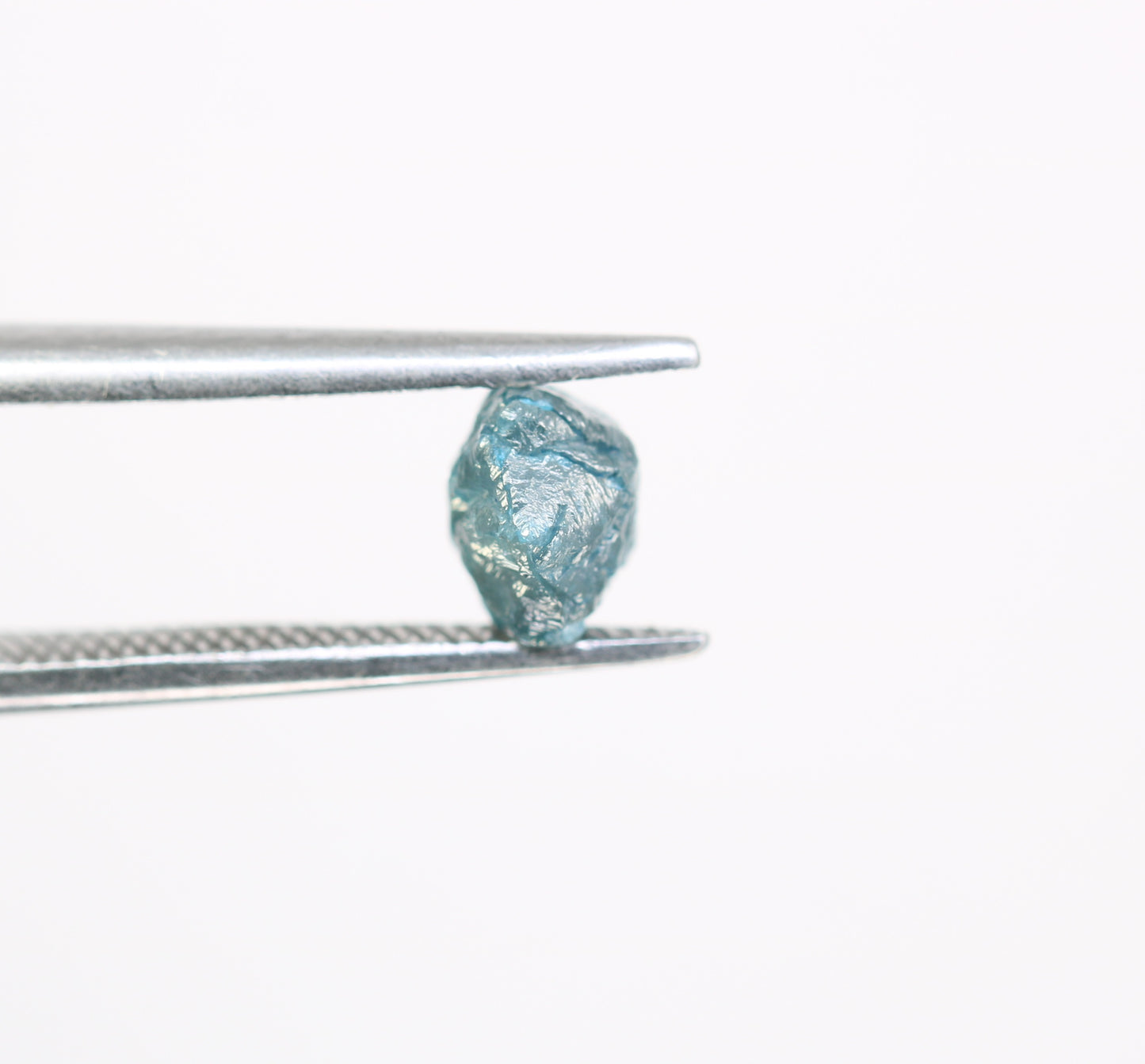 0.93 CT Rough Raw Irregular Cut Blue Diamond For Engagement Ring - JayKrishna Diamond