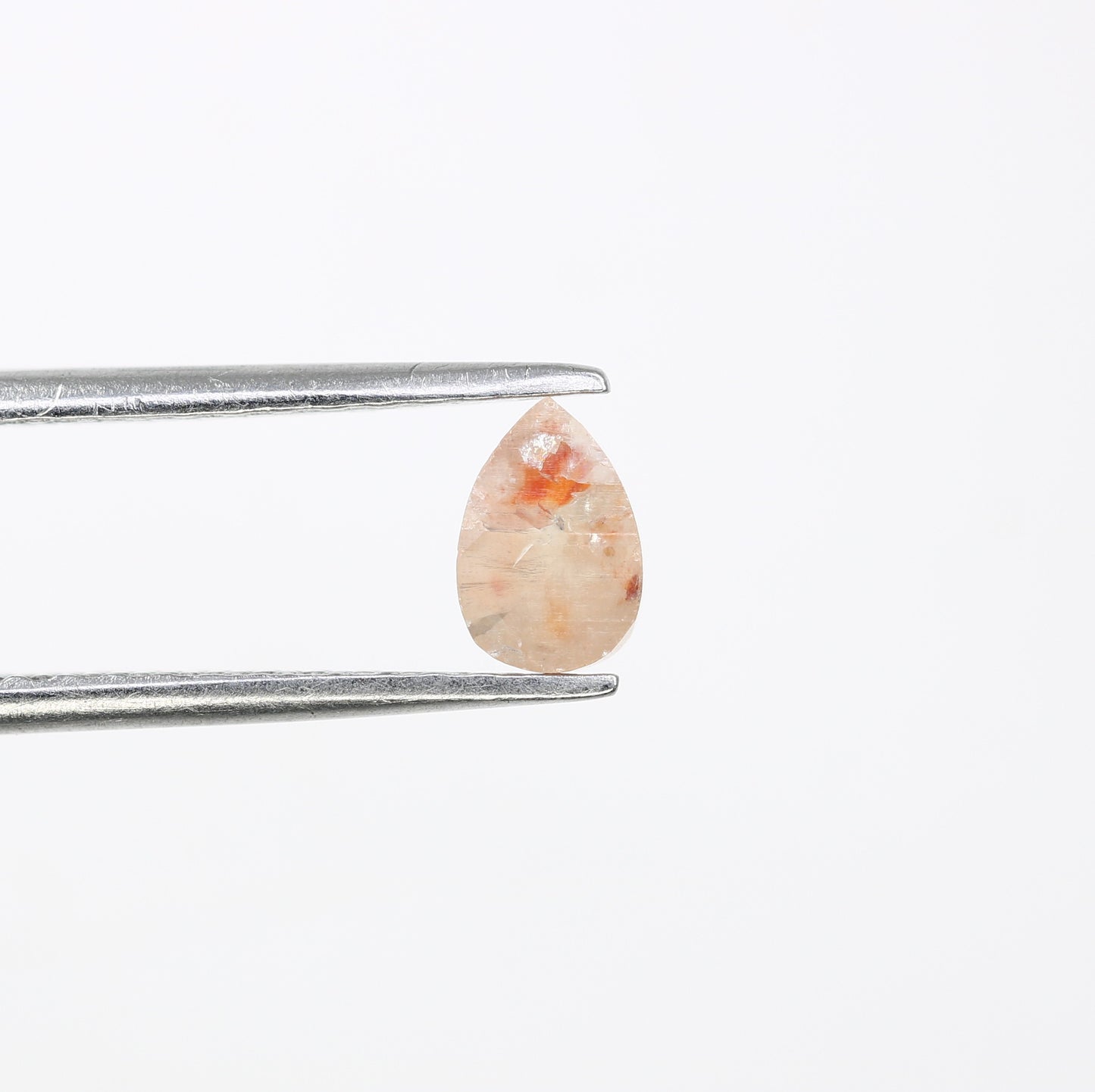 0.60 CT Natural Peach Pear Cut Diamond for a Stunning Engagement Ring: Unique Gemstone Jewelry - JayKrishna Diamond
