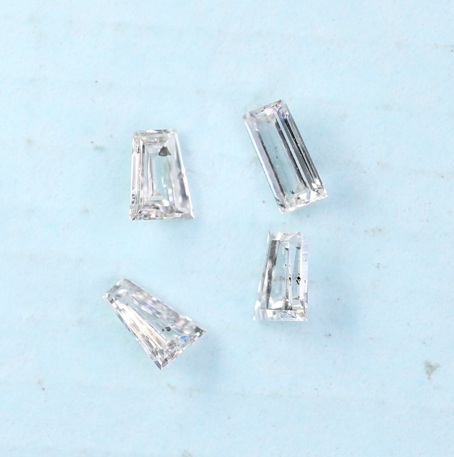0.19 CT Salt and Pepper Baguette Diamond – Perfect for Engagement Rings, Necklaces, Promise Rings, Earrings & Anniversary Bracelet Gifts - JayKrishna Diamond