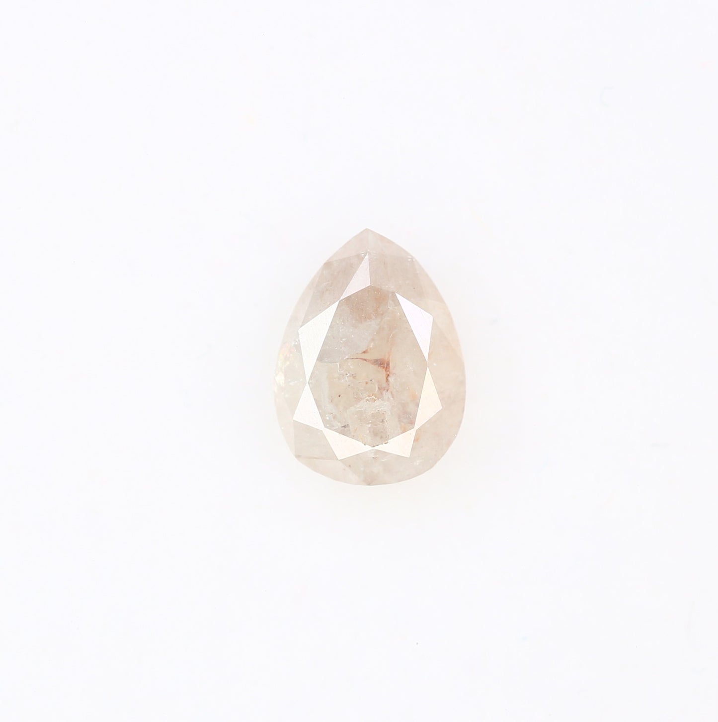 0.87 CT Natural Pear Shape White Diamond For Engagement Ring - JayKrishna Diamond