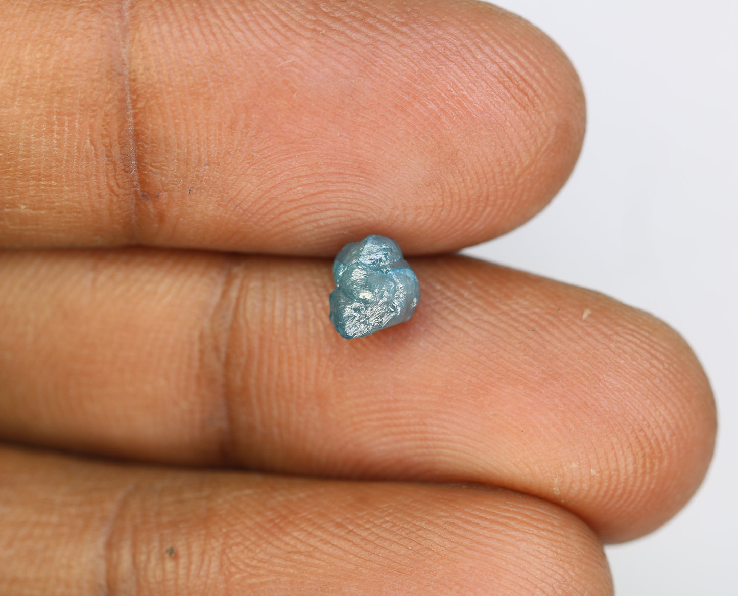1.27 CT Uncut Blue Rough Raw Diamond For Engagement Ring - JayKrishna Diamond