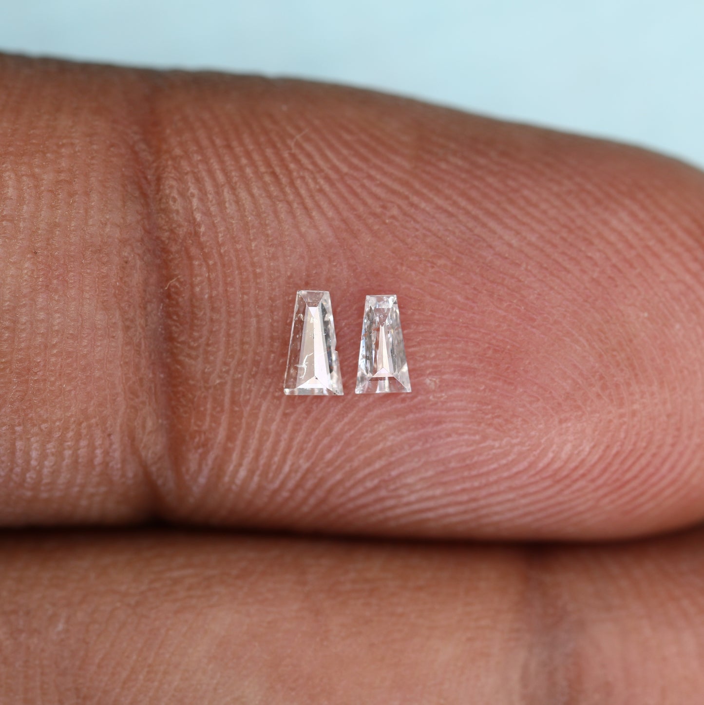 0.14 CT 4.00 x 3.20 MM Loose Pear Shape Black Salt and Pepper Diamond for Engagement Rings, Custom Jewelry, and Stylish Bracelets - JayKrishna Diamond