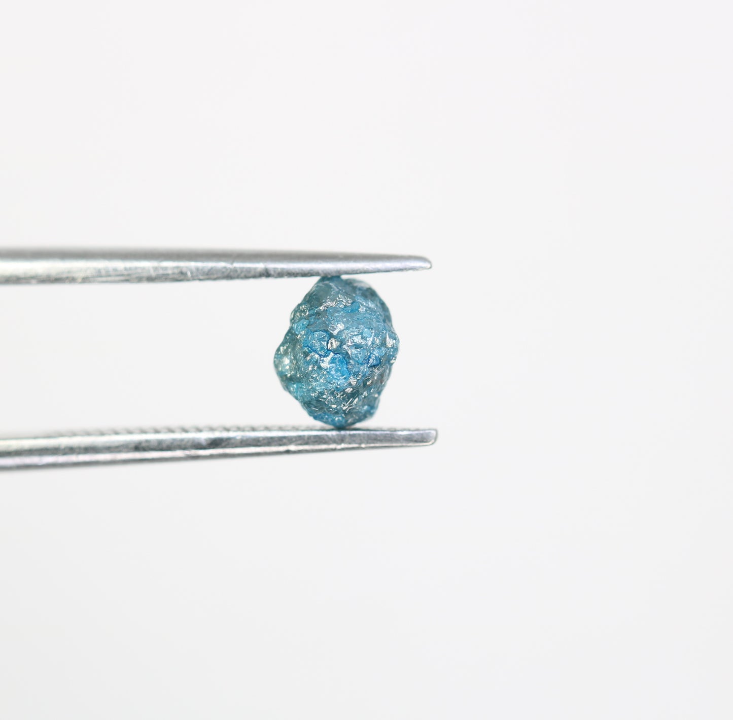 0.97 CT Irregular Cut Rough Raw Blue Diamond For Engagement Ring - JayKrishna Diamond