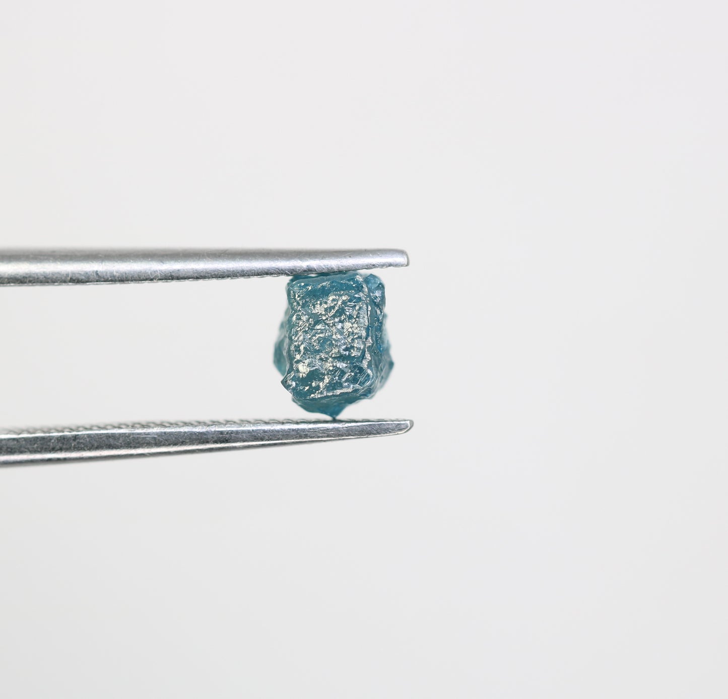 1.02 CT Raw Irregular Cut Rough Blue Diamond For Engagement Ring - JayKrishna Diamond