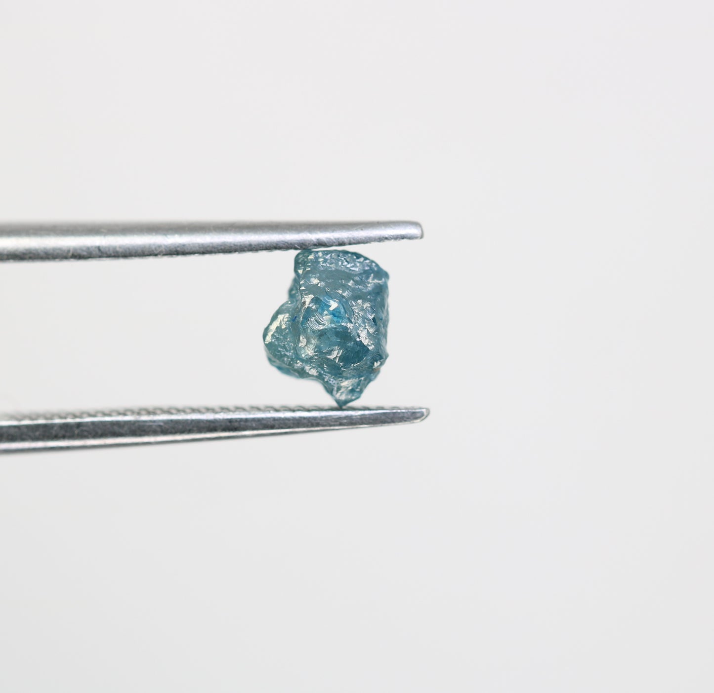 1.02 CT Raw Irregular Cut Rough Blue Diamond For Engagement Ring - JayKrishna Diamond