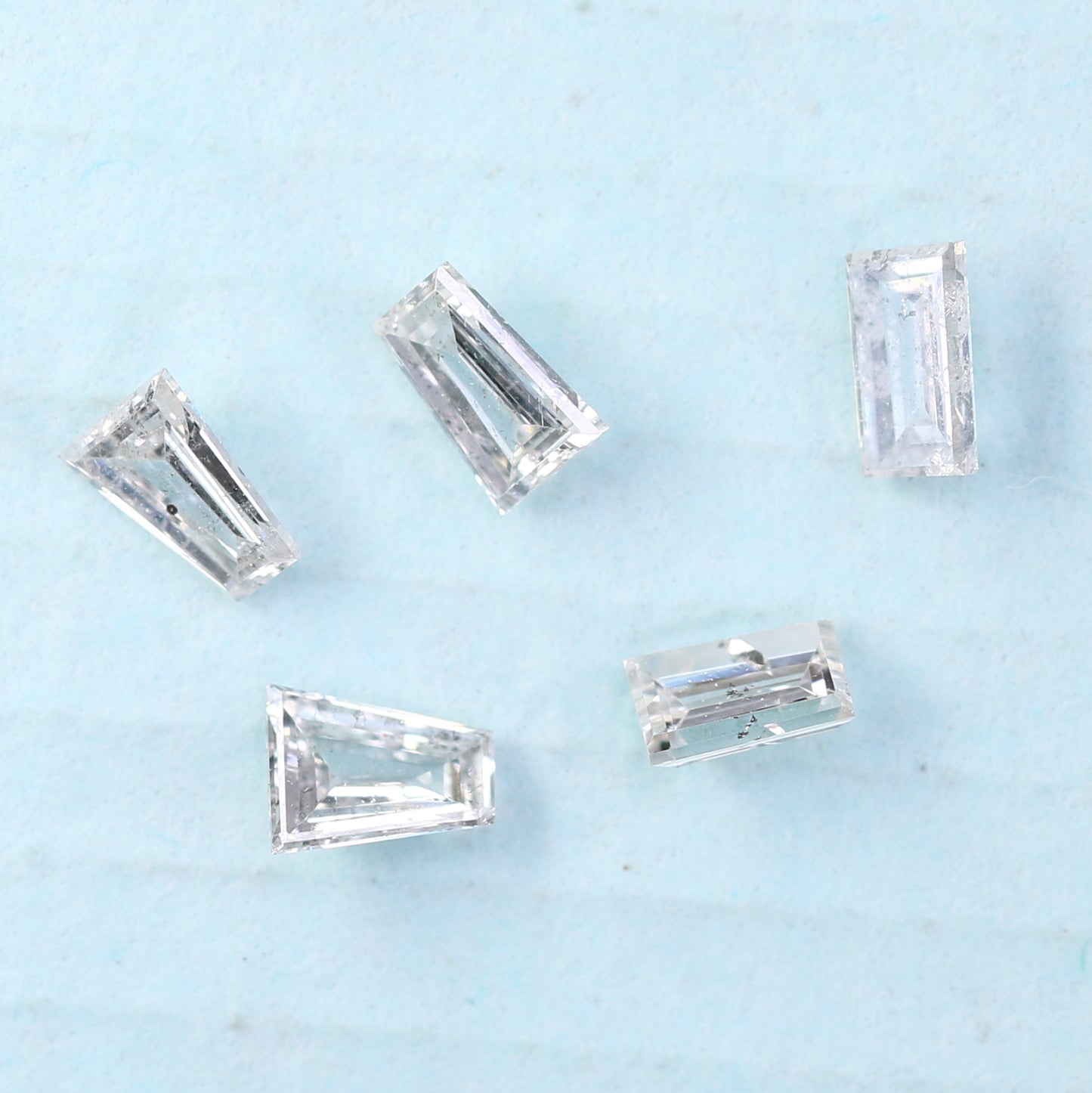 0.27 CT Salt and Pepper Baguette Shape Diamond – Ideal for Engagement Rings | Unique Salt and Pepper Baguette Diamond - JayKrishna Diamond