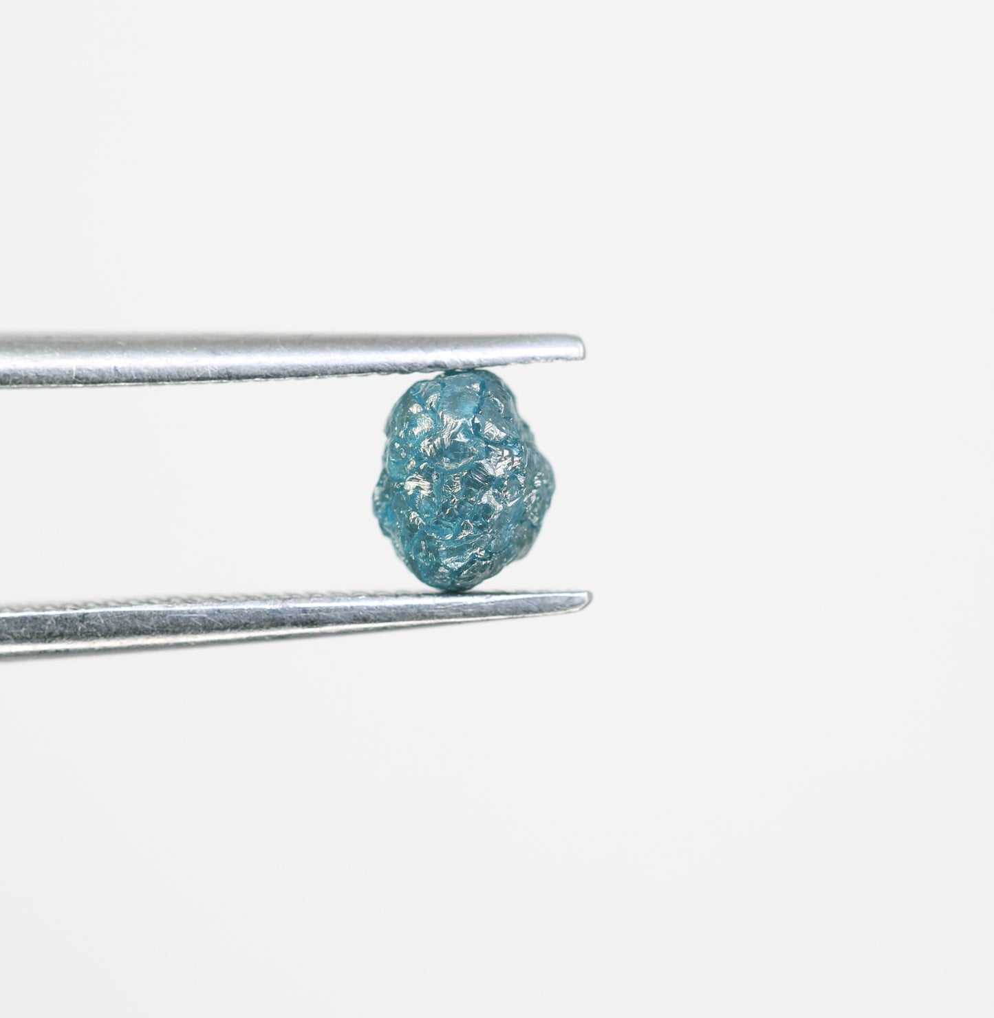 0.90 CT Rough Raw Irregular Cut Blue Diamond For Engagement Ring - JayKrishna Diamond