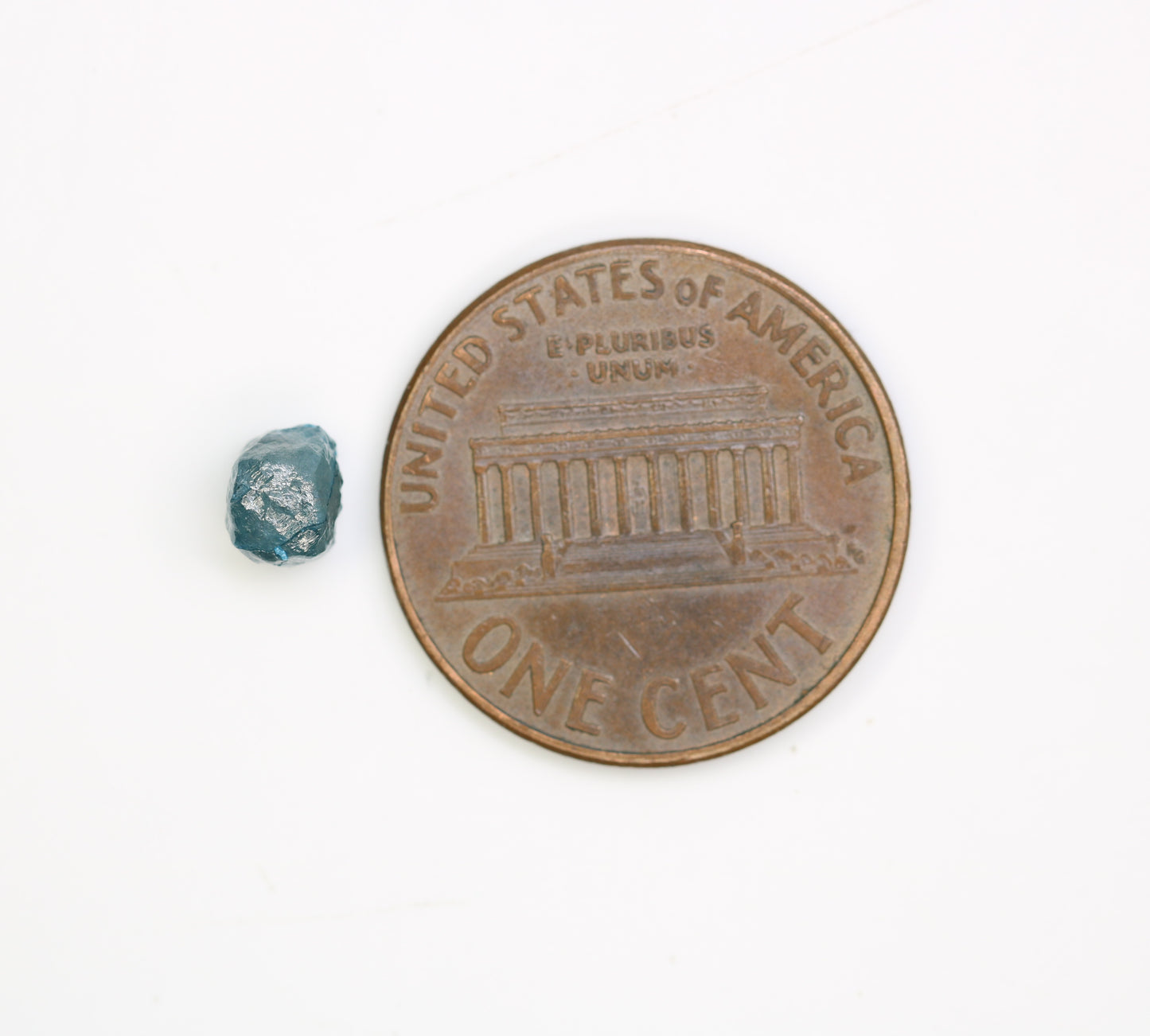 0.97 CT Blue Rough Raw Natural Diamond For Engagement Ring - JayKrishna Diamond