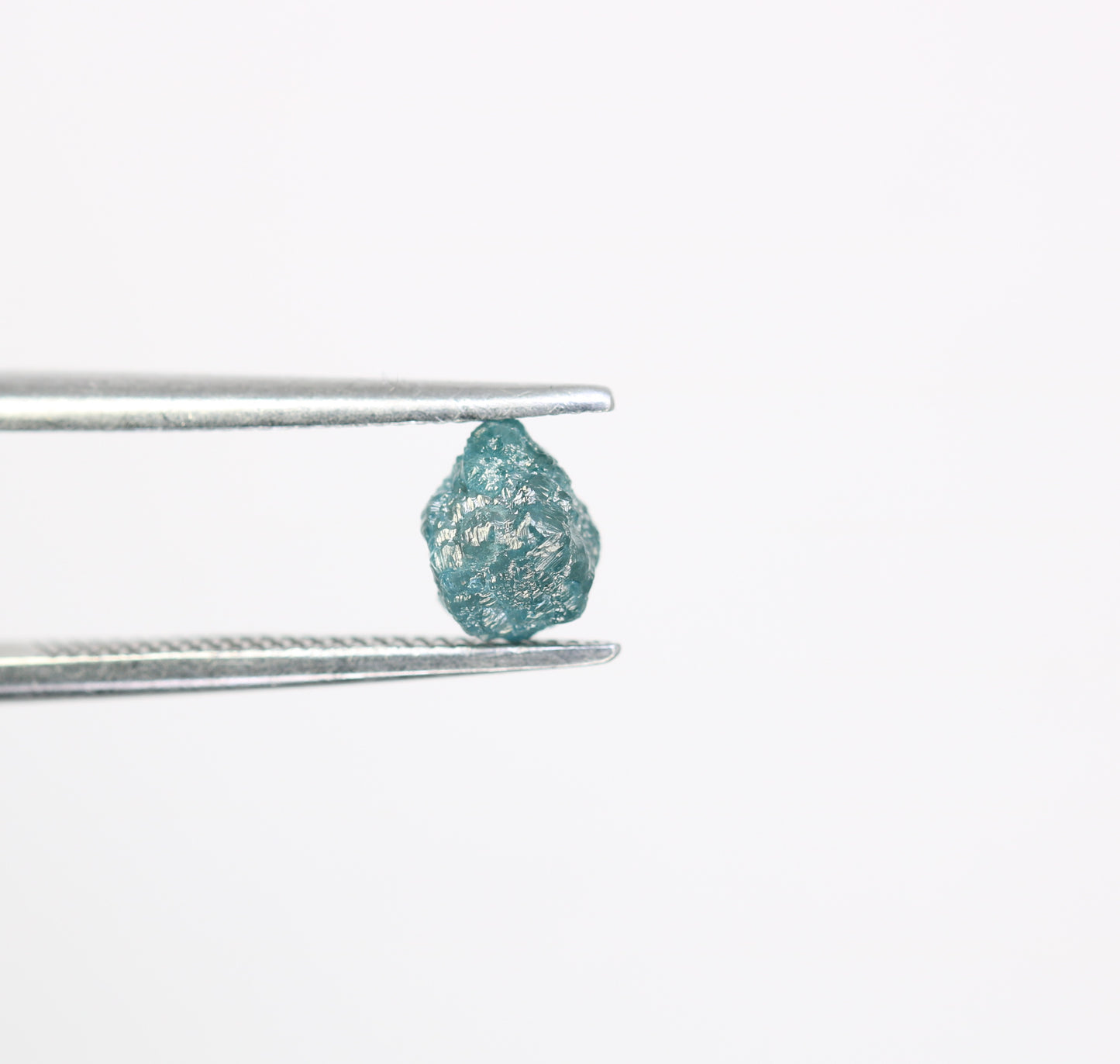 0.97 CT Irregular Cut Blue Rough Raw Natural Diamond For Engagement Ring - JayKrishna Diamond