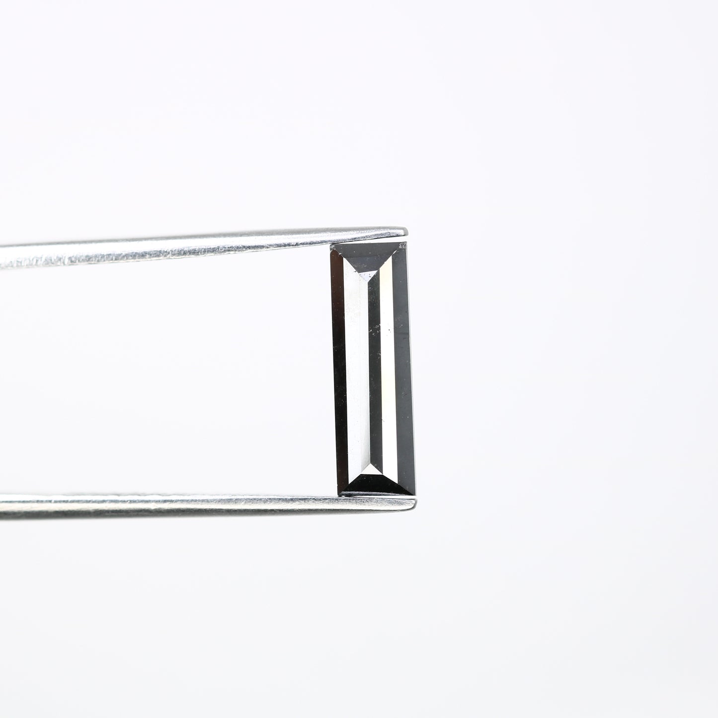 1.25 Carat 12.7 MM Loose Black Color Baguette Shape Diamond For Diamond Pendant - JayKrishna Diamond