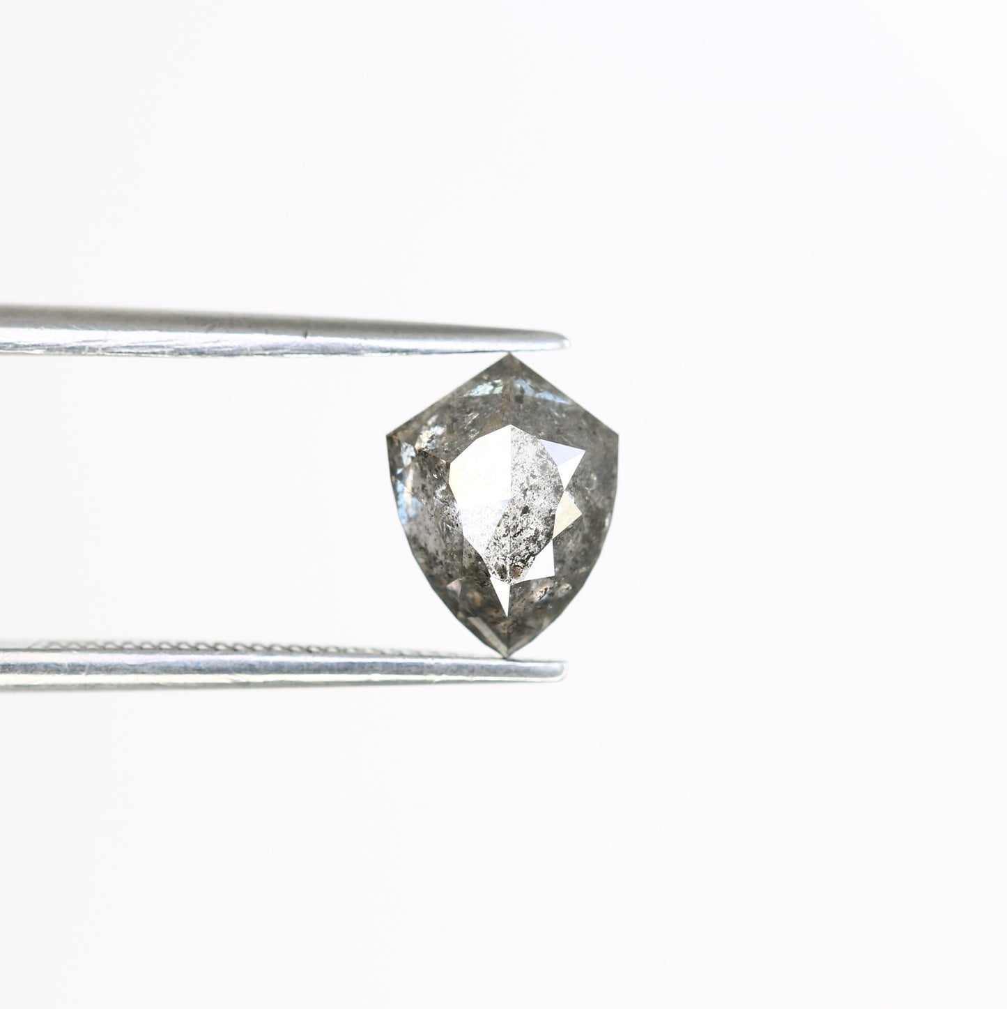1.50 CT Salt And Pepper Geometric Shaped Diamond For Wedding Ring - JayKrishna Diamond