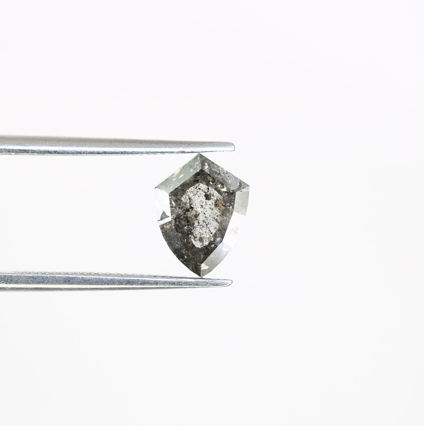 1.50 CT Salt And Pepper Geometric Shaped Diamond For Wedding Ring - JayKrishna Diamond