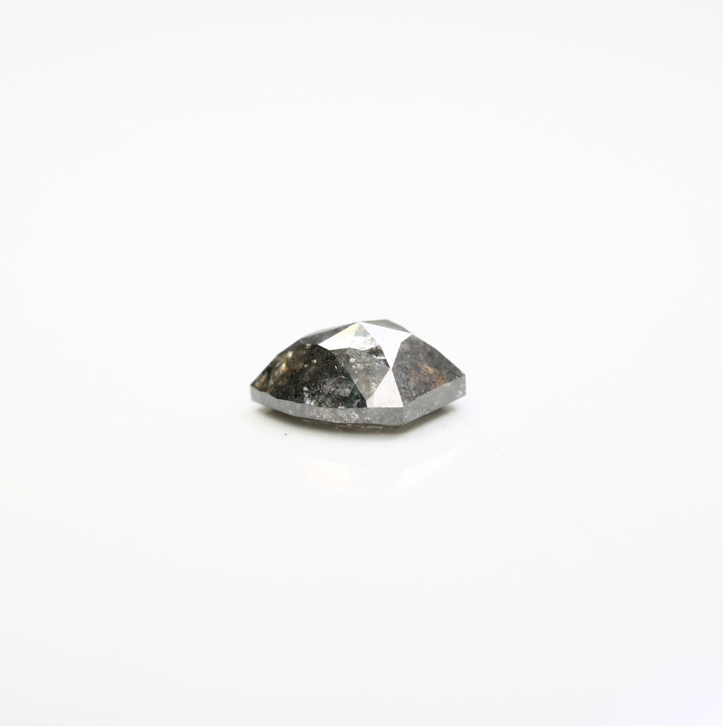 1.50 CT Salt And Pepper Geometric Shaped Diamond For Wedding Ring - JayKrishna Diamond