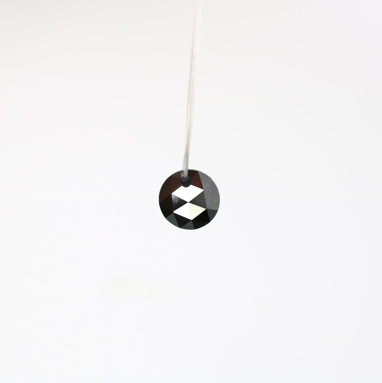 0.76 CT Drilled Beads Black Round Rose Cut Loose Diamond For Diamond Jewellry - JayKrishna Diamond