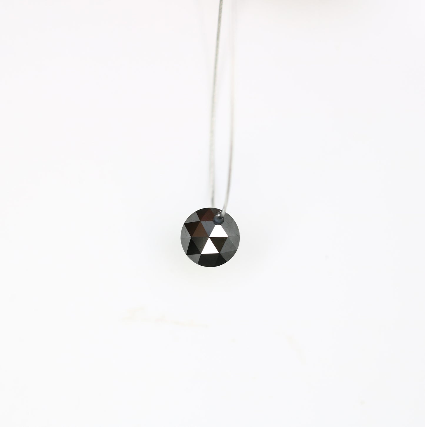 0.76 CT Drilled Beads Black Round Rose Cut Loose Diamond For Diamond Jewellry - JayKrishna Diamond