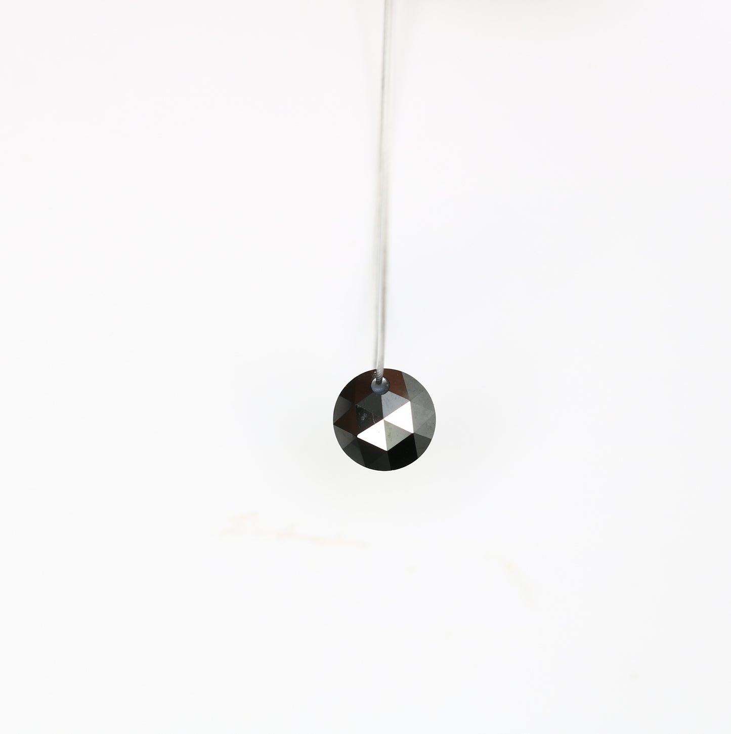0.76 CT Drilled Beads Black Round Rose Cut Loose Diamond For Diamond Jewellry - JayKrishna Diamond