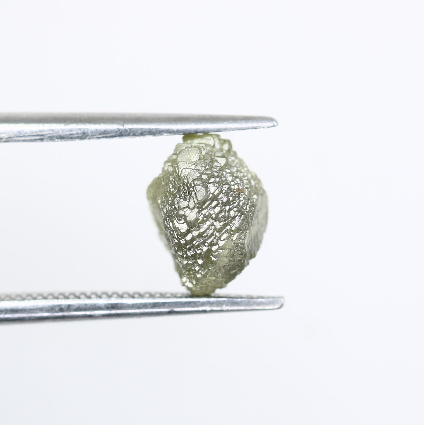 2.16 CT Irregular Cut Salt And Pepper Rough Raw Diamond For Engagement Ring - JayKrishna Diamond