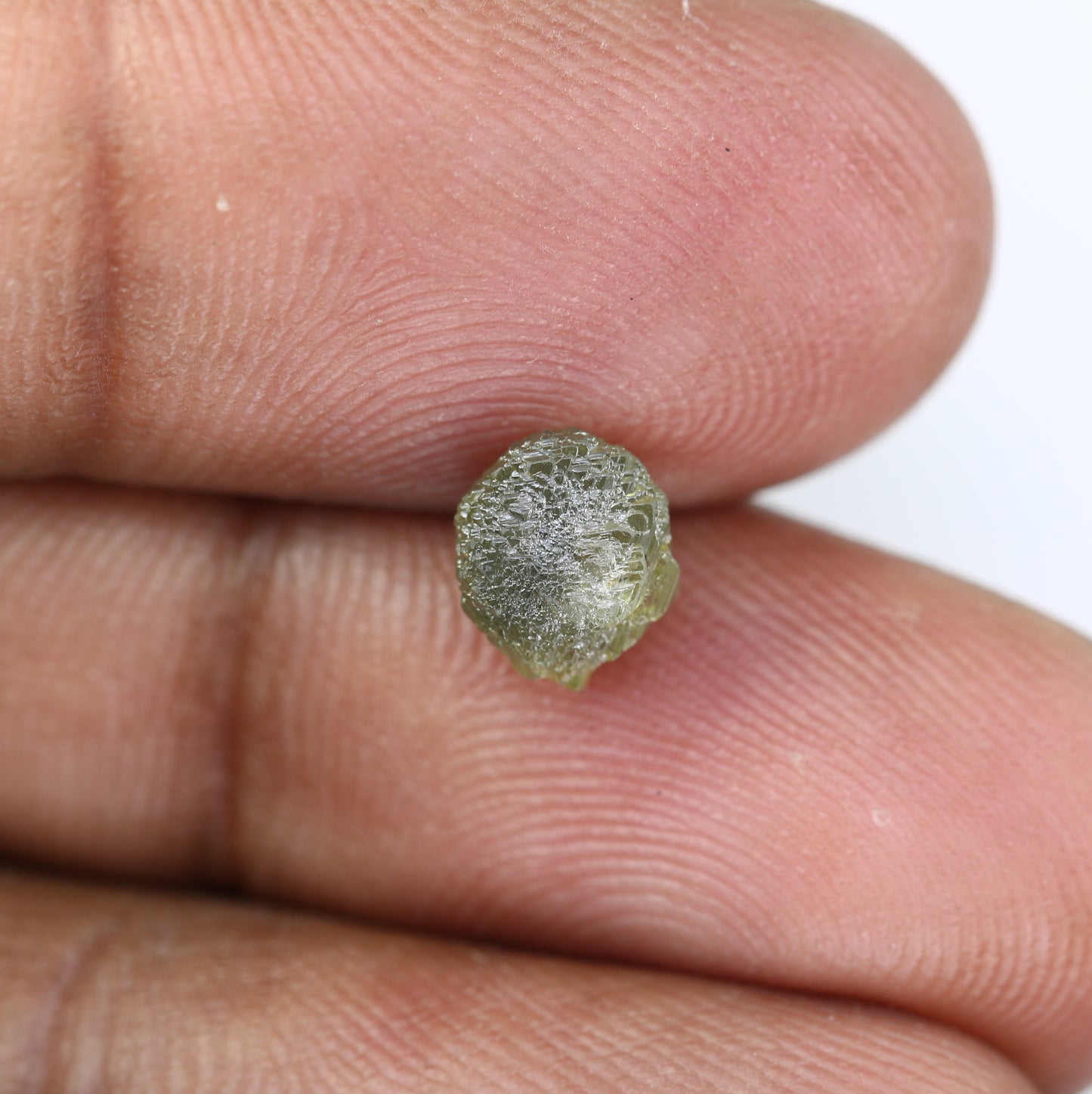 2.16 CT Irregular Cut Salt And Pepper Rough Raw Diamond For Engagement Ring - JayKrishna Diamond