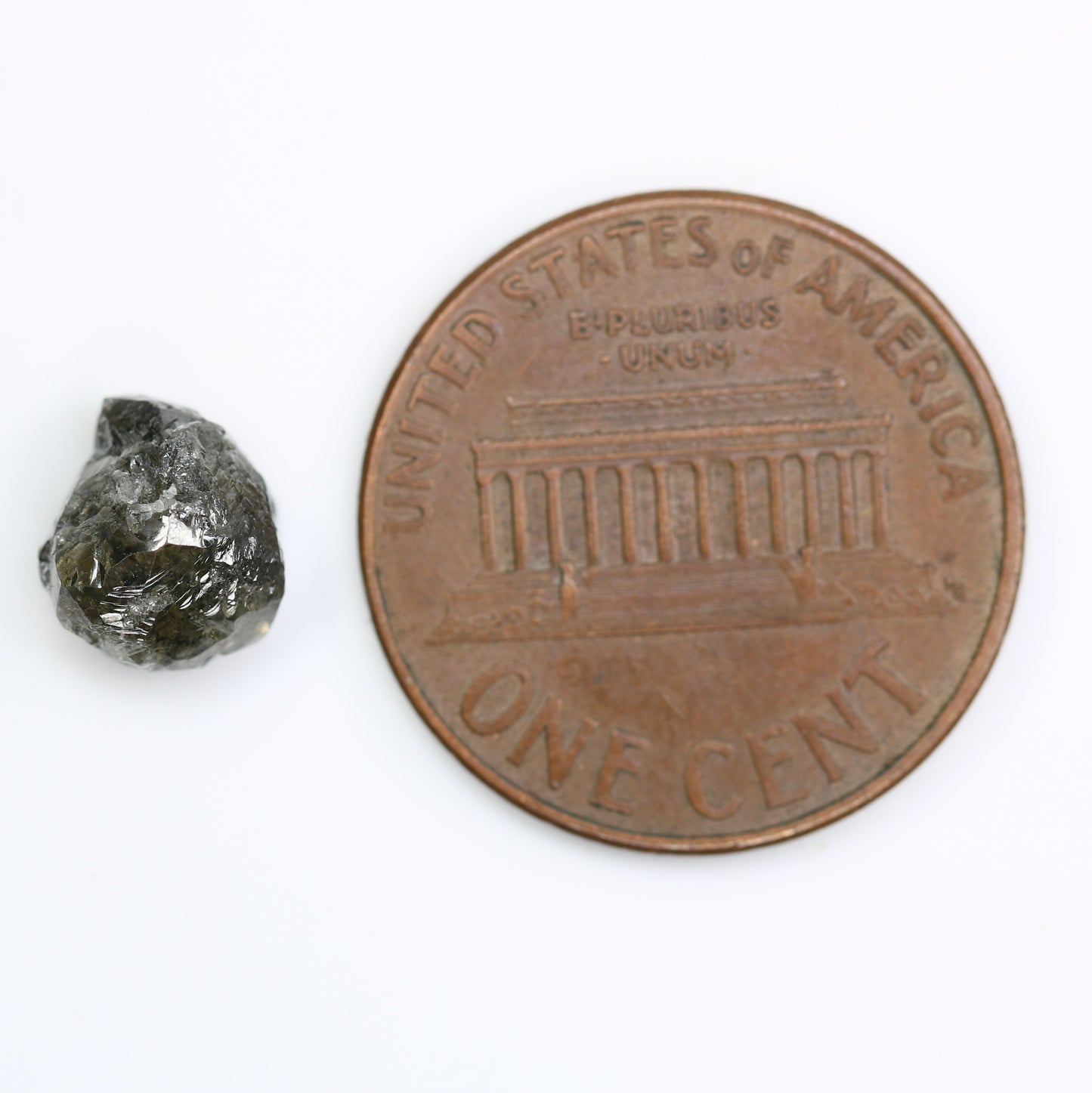 2.54 CT Salt And Pepper Irregular Cut Rough Diamond For Engagement Ring - JayKrishna Diamond