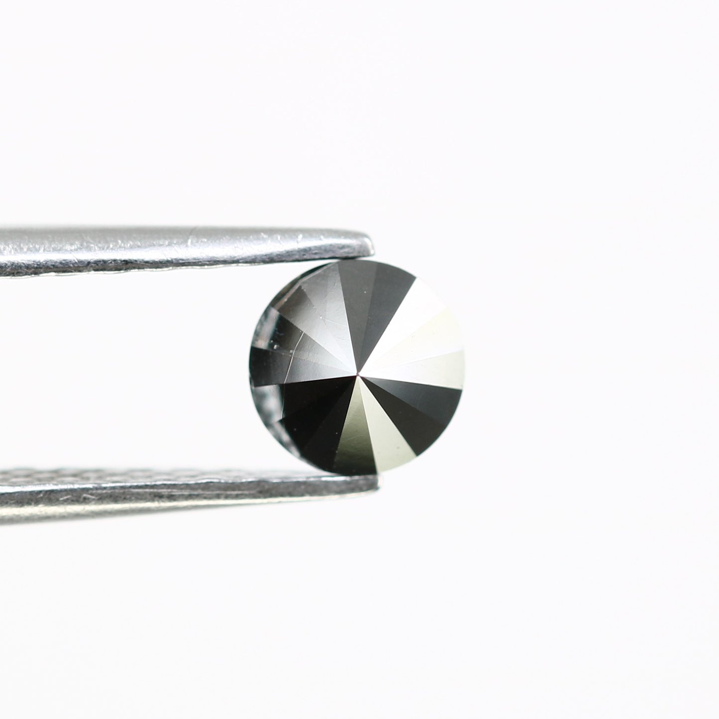0.65 CT 5.00 MM Black Natural Round Brilliant Cut Loose Diamond for Wedding Ring - Unique Gemstone for Custom Bridal Jewelry - JayKrishna Diamond