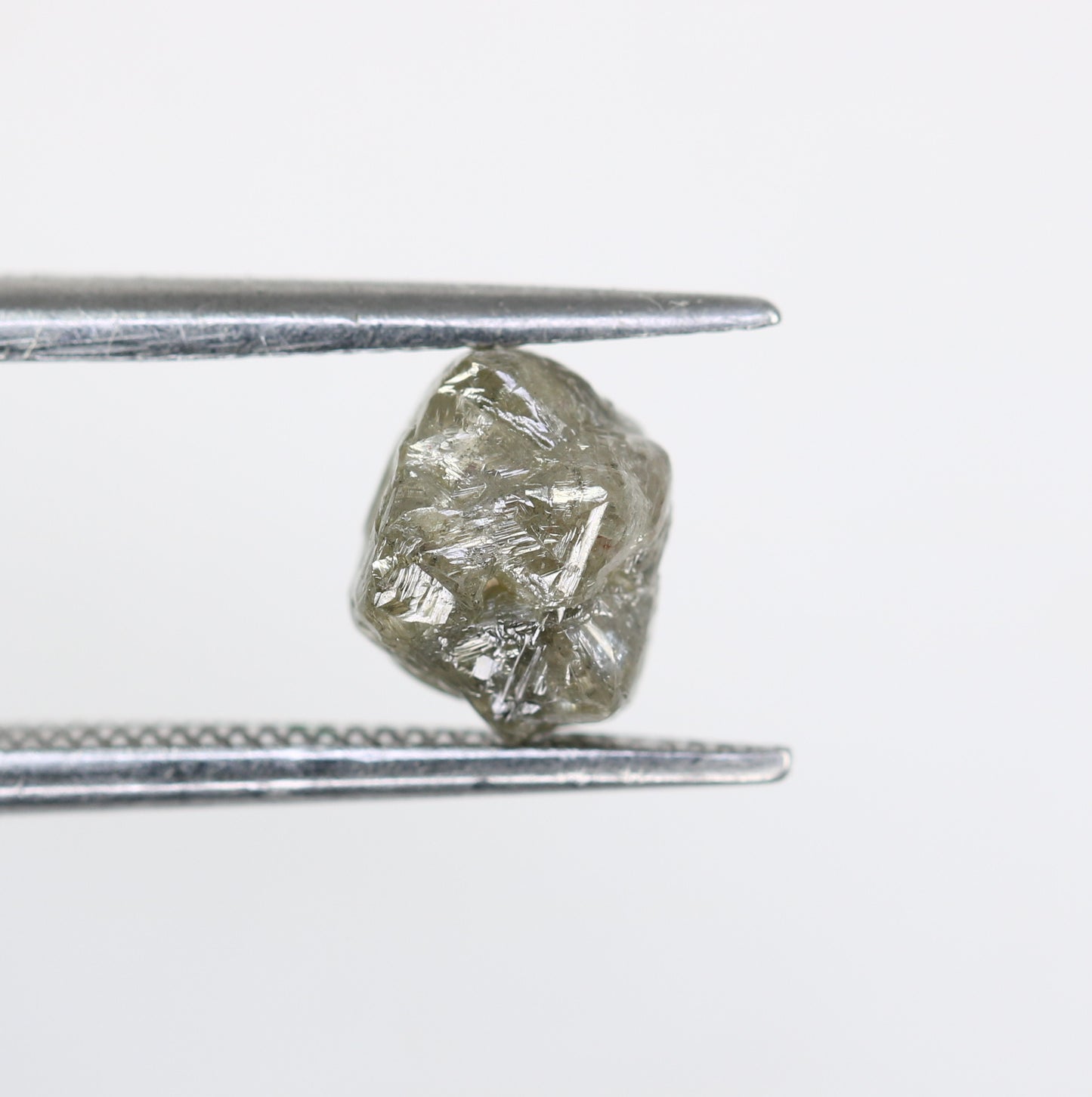 1.67 CT Irregular Cut Raw Salt And Pepper Rough Diamond For Engagement Ring - JayKrishna Diamond
