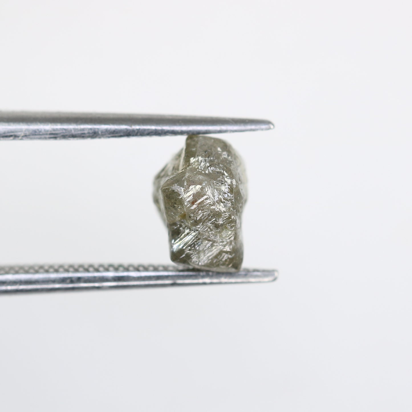 1.67 CT Irregular Cut Raw Salt And Pepper Rough Diamond For Engagement Ring - JayKrishna Diamond