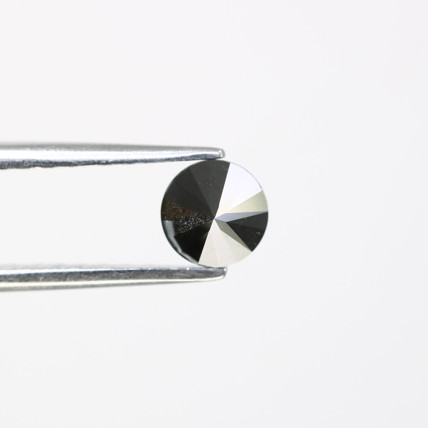 0.68 CT 5.10 MM Black Round Brilliant Cut Loose Diamond for Wedding Ring - Unique Gemstone for Custom Bridal Jewelry Designs - JayKrishna Diamond