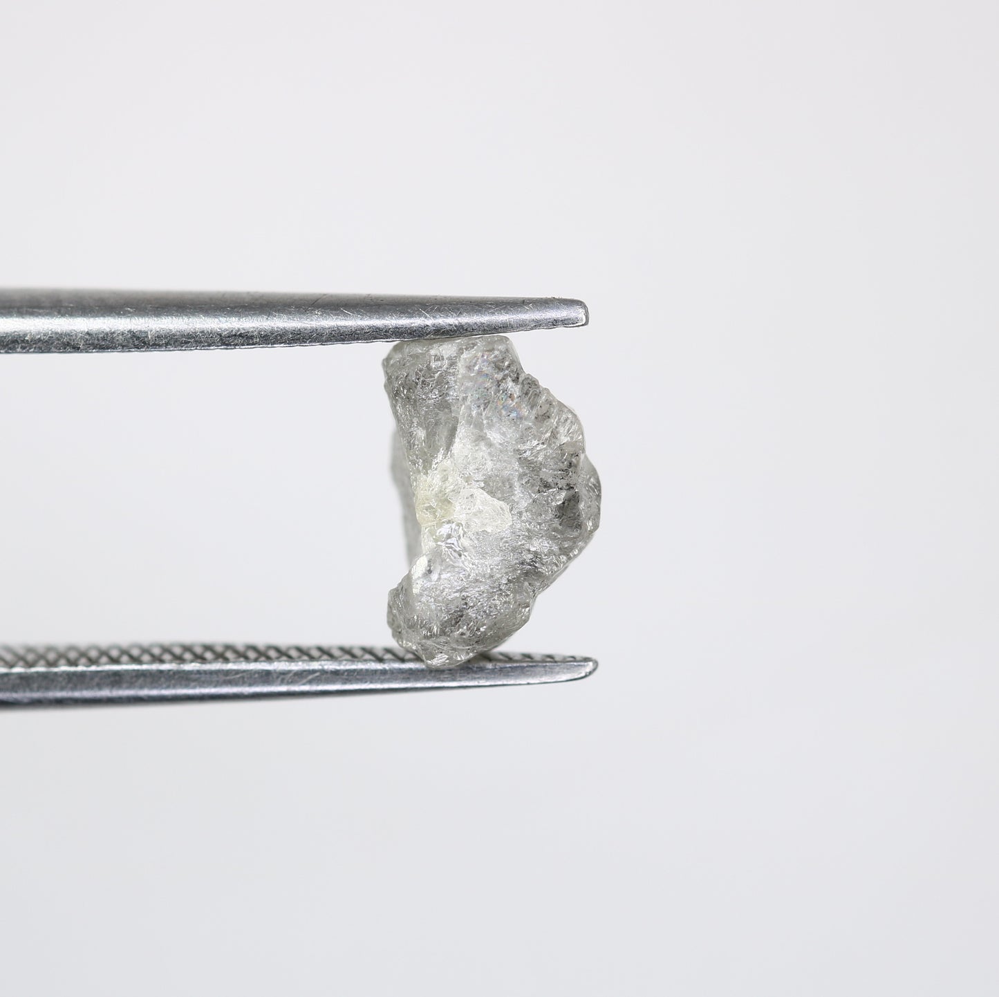1.92 CT Raw Salt And Pepper Rough Uncut Diamond For Engagement Ring - JayKrishna Diamond