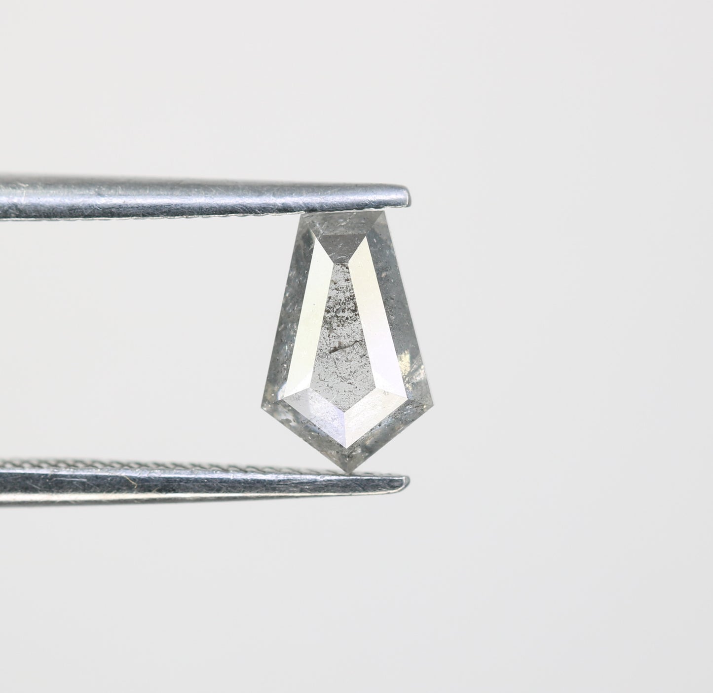 0.72 Carat Salt And Pepper Loose Geometric Shape Diamond For Engagement Ring - JayKrishna Diamond