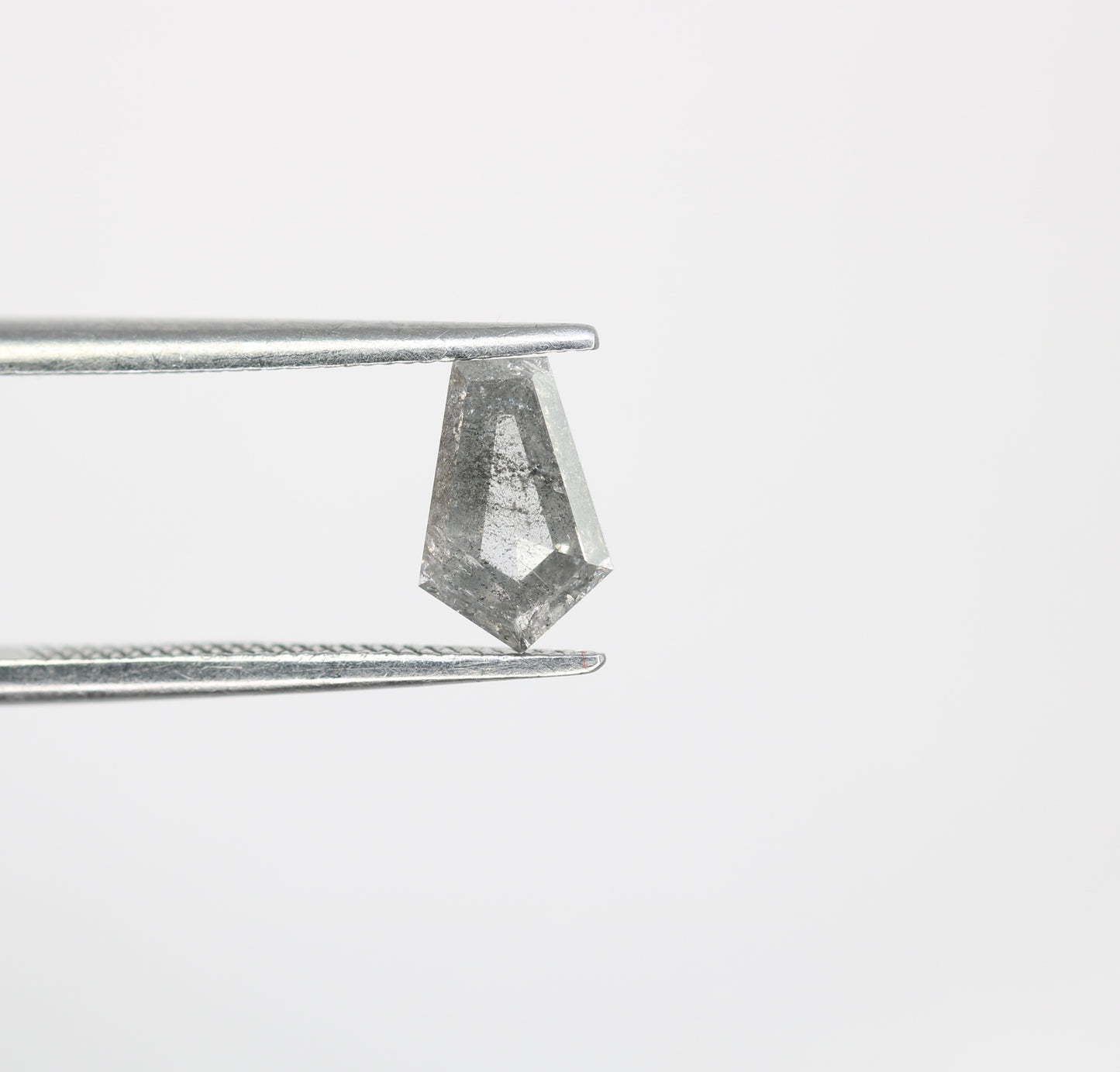 0.72 Carat Salt And Pepper Loose Geometric Shape Diamond For Engagement Ring - JayKrishna Diamond