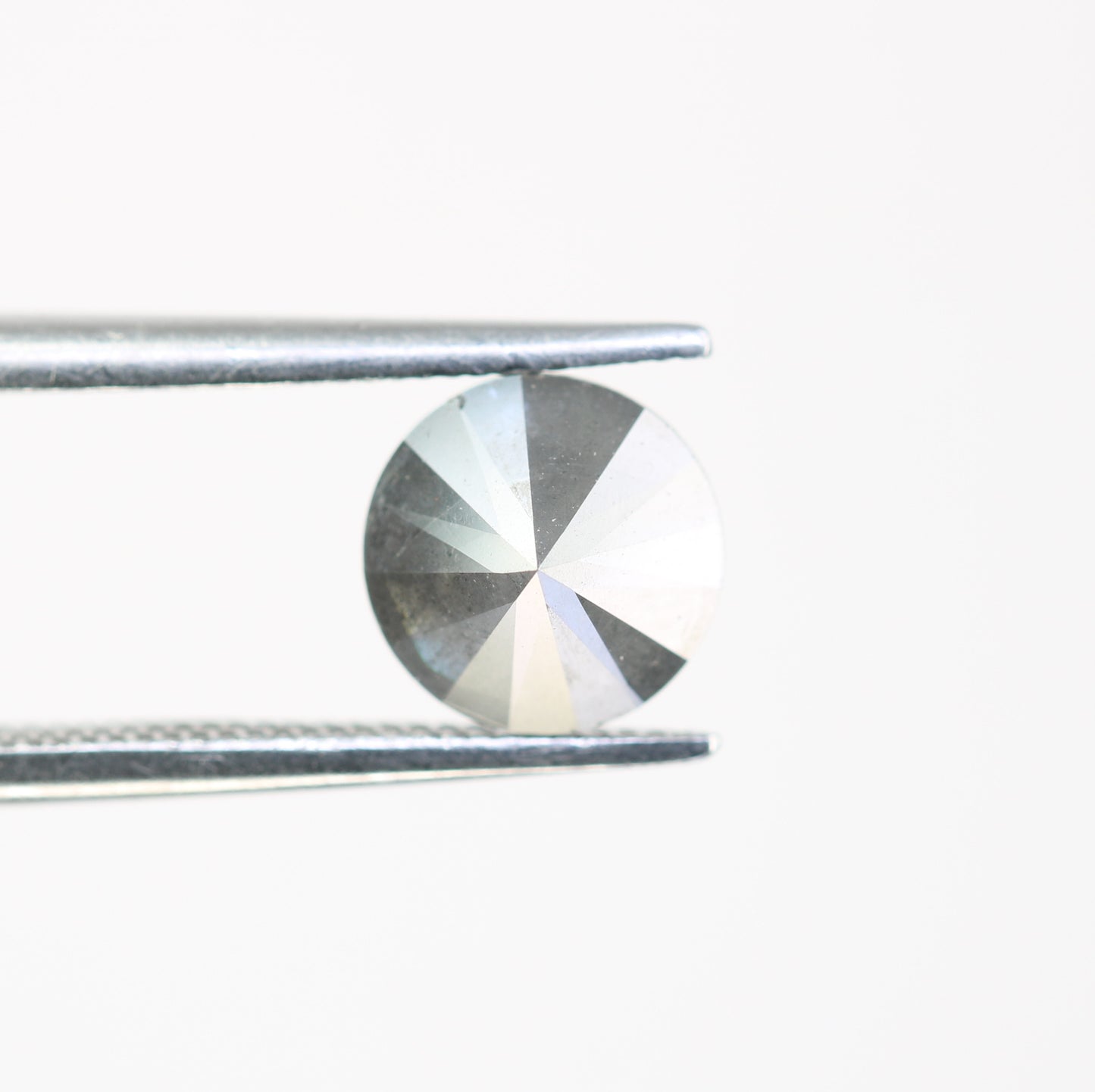 Salt And Pepper Diamond Ring 1.39 Carat Loose Round Brilliant Cut Diamond - JayKrishna Diamond