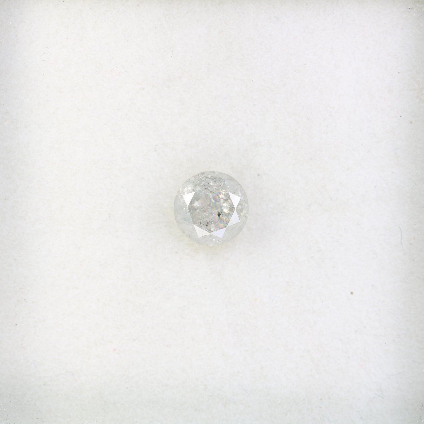 Loose Round Brilliant Cut Diamond 1.53 Carat Salt And Pepper Diamond Ring - JayKrishna Diamond