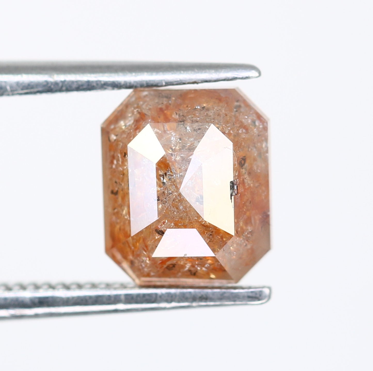 1.79 Carat Natural Loose Red Color Emerald Shaped Diamond For Wedding Ring - JayKrishna Diamond