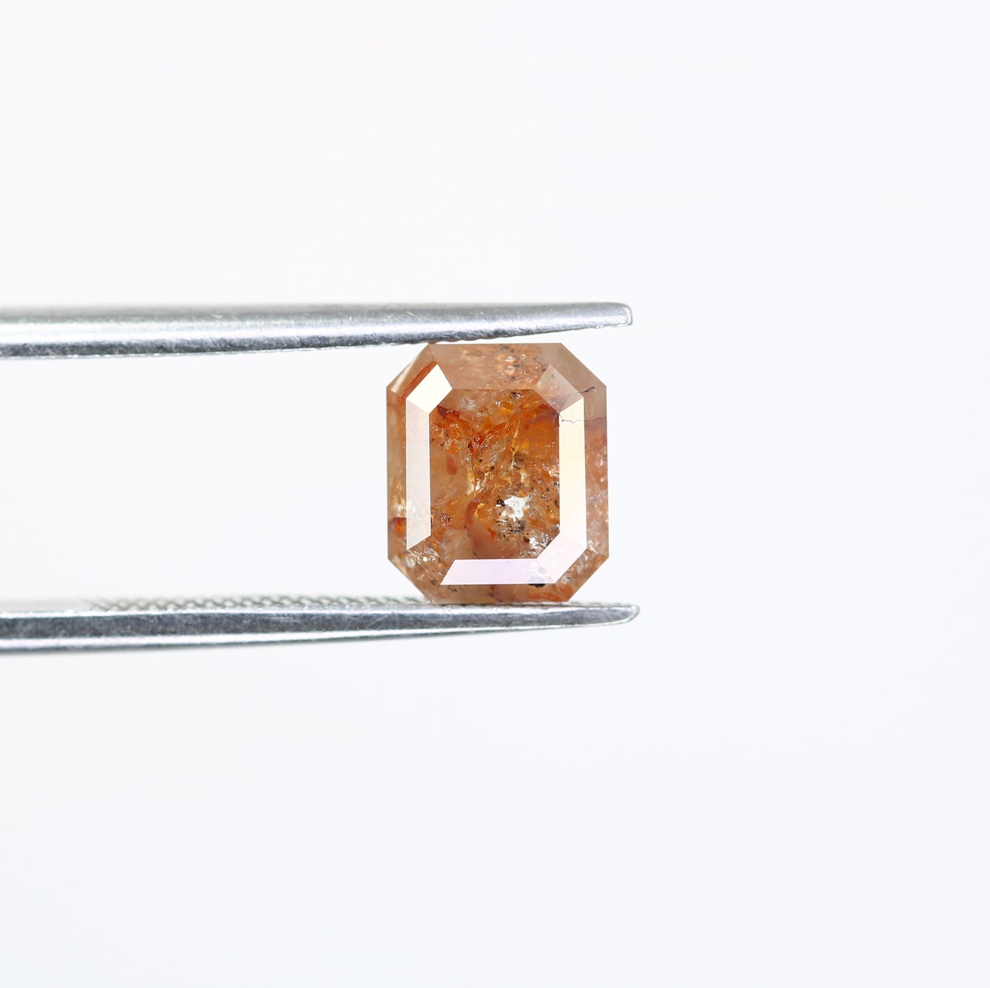 1.79 Carat Natural Loose Red Color Emerald Shaped Diamond For Wedding Ring - JayKrishna Diamond