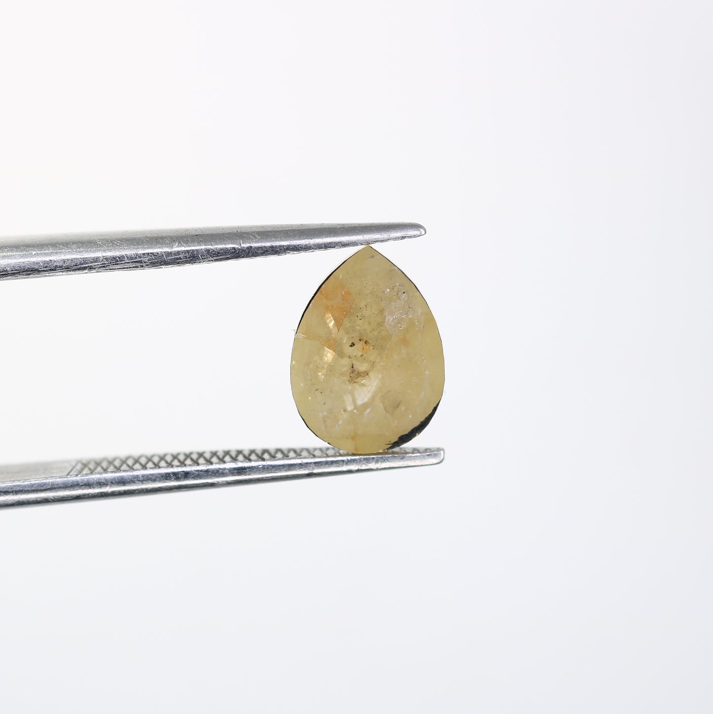 1.13 Carat Light Yellow Color Loose Fancy Pear Cut Diamond For Galaxy Ring - JayKrishna Diamond