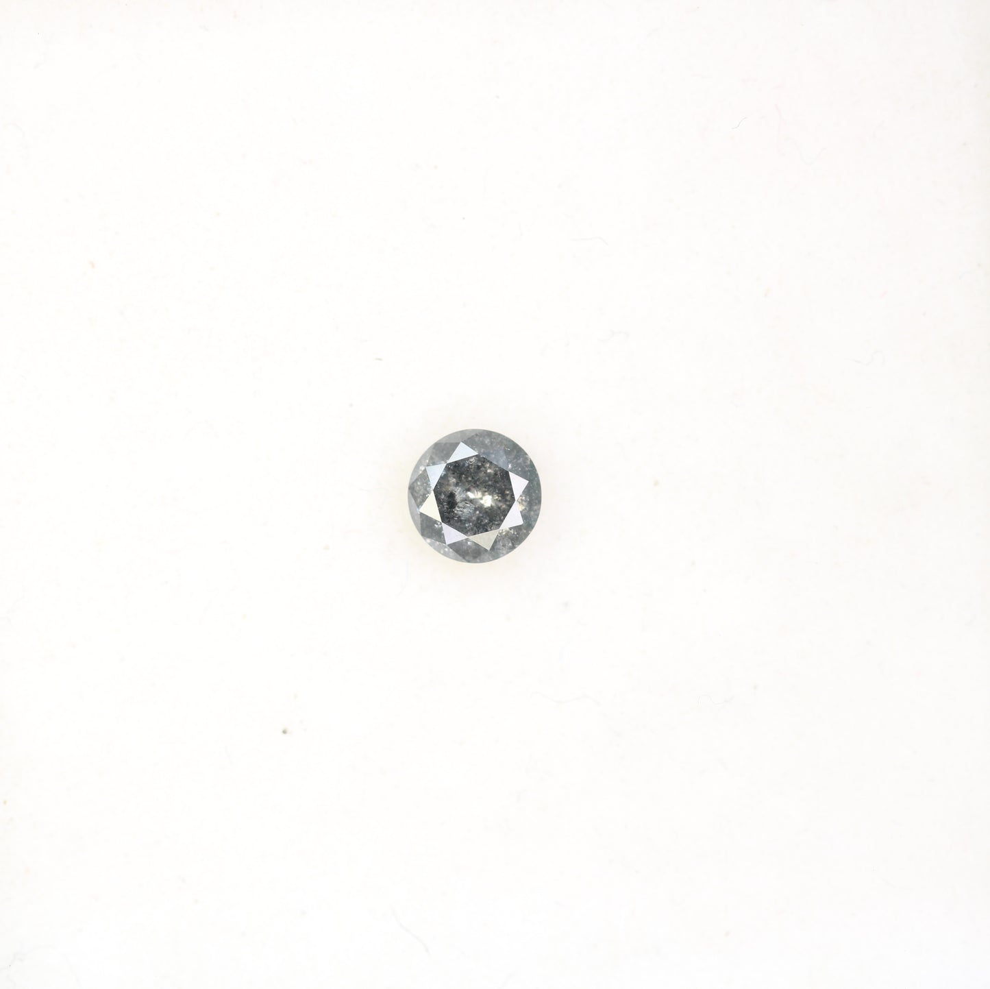 Unique 0.37 CT Salt & Pepper Round Brilliant Cut Diamond | Perfect for Wedding Rings - JayKrishna Diamond