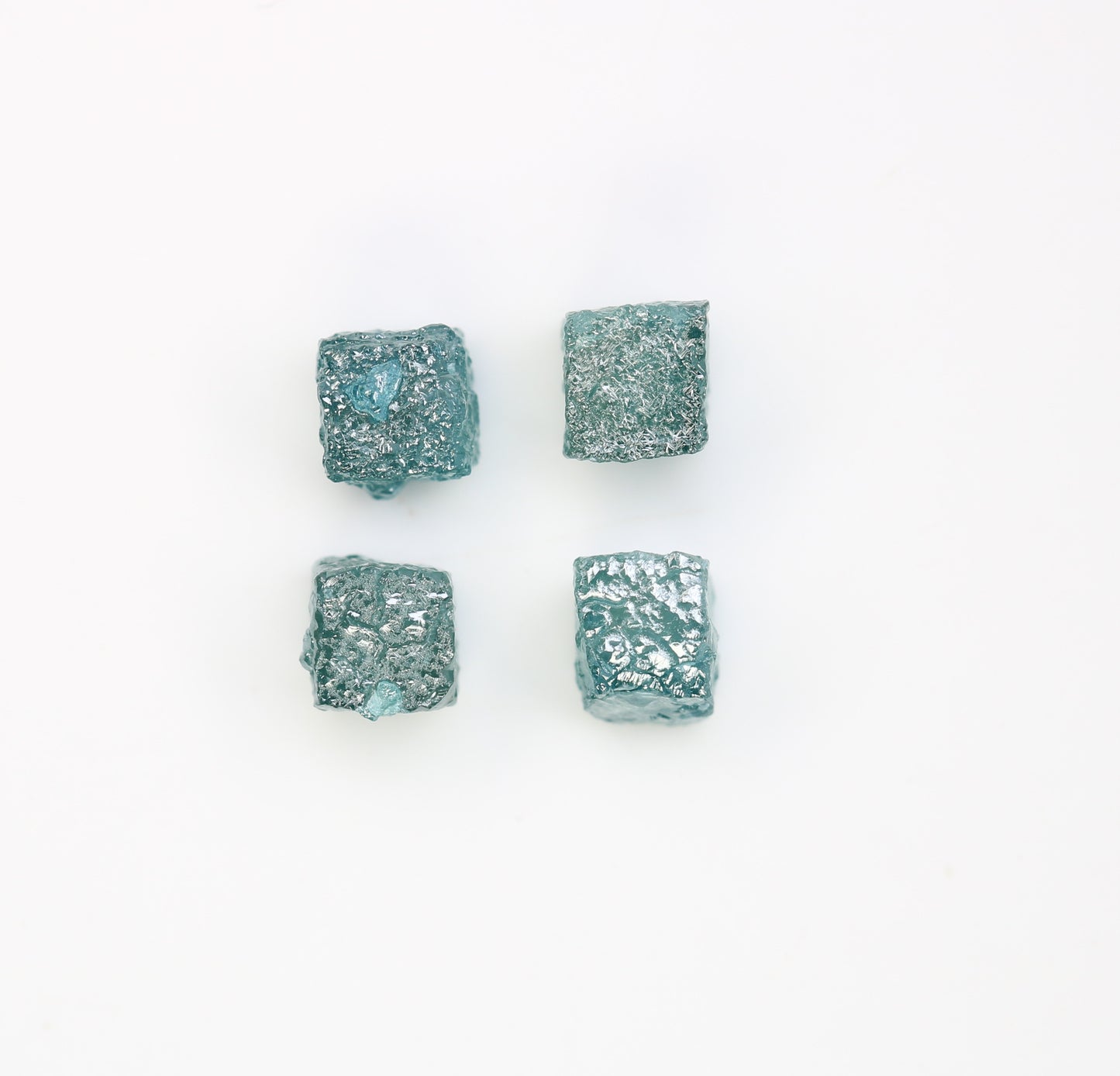 2.78 CT Cube Blue Rough Raw Diamond For Engagement Ring - JayKrishna Diamond