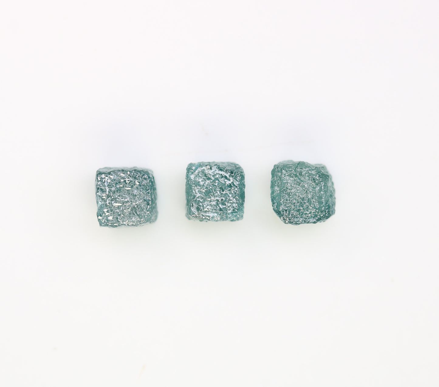 2.63 CT Raw Blue Cube Rough Diamond For Engagement Ring - JayKrishna Diamond