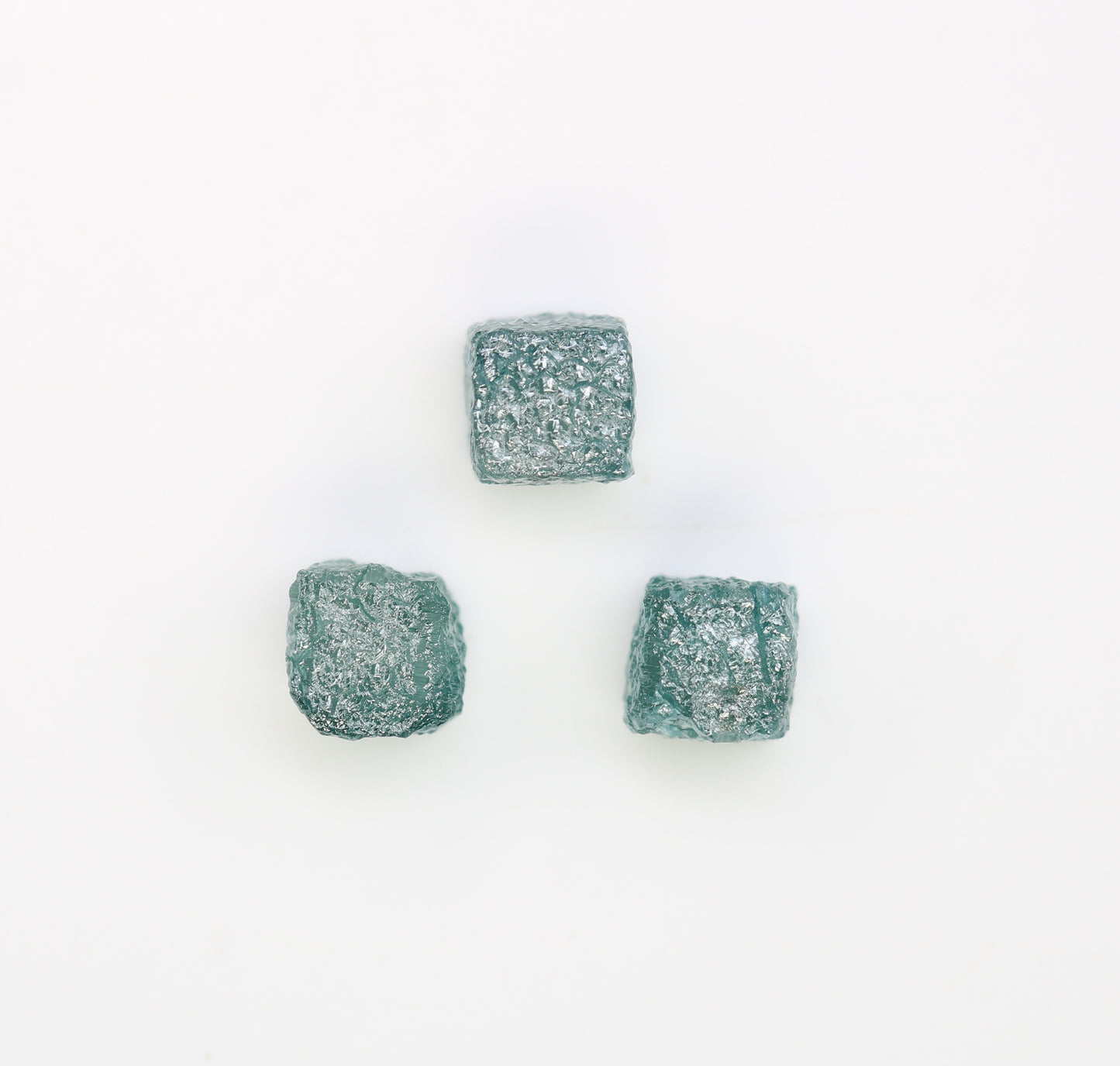 2.63 CT Raw Blue Cube Rough Diamond For Engagement Ring - JayKrishna Diamond