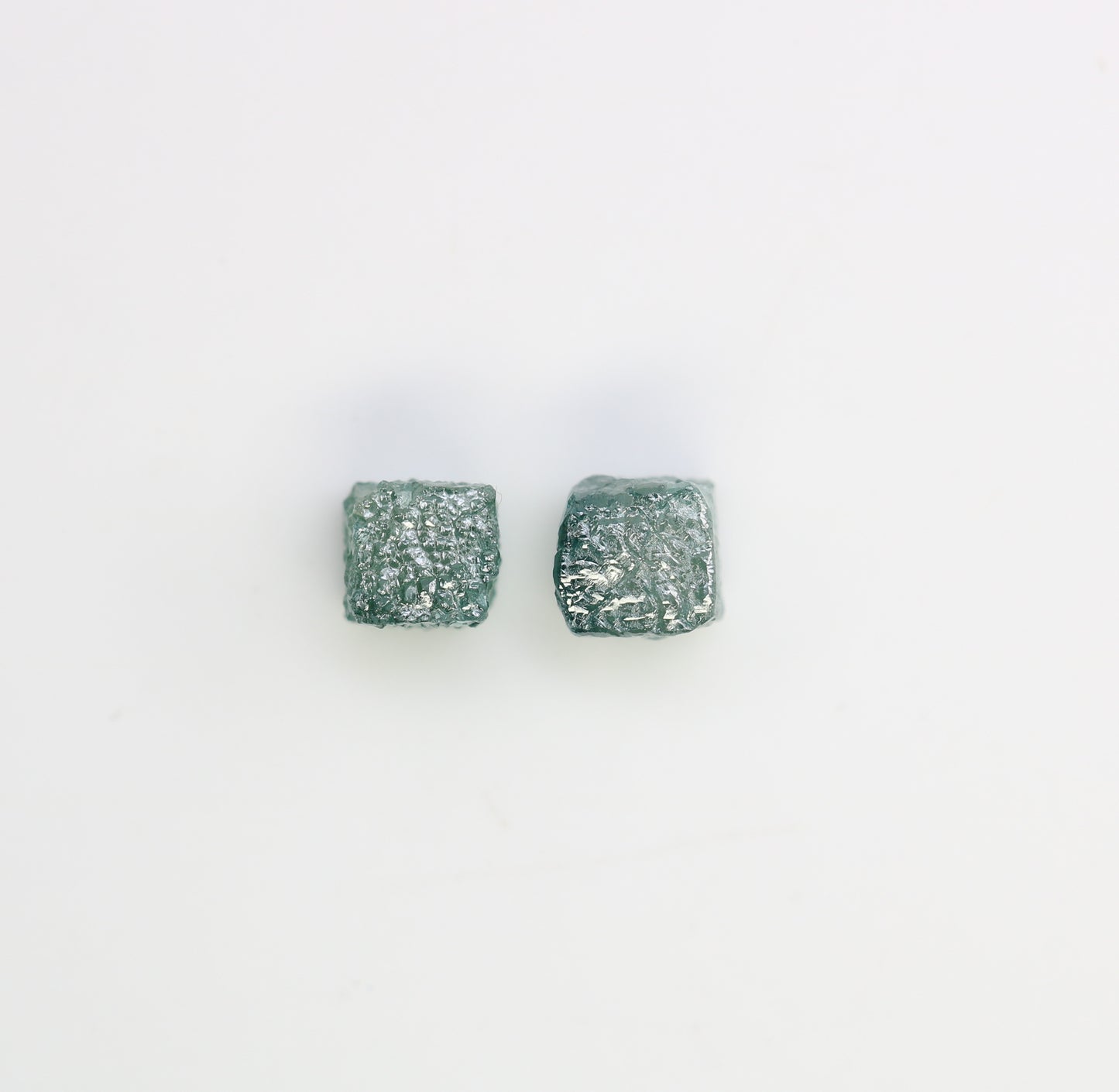 1.56 CT Cube Raw Blue Rough Diamond For Engagement Ring - JayKrishna Diamond
