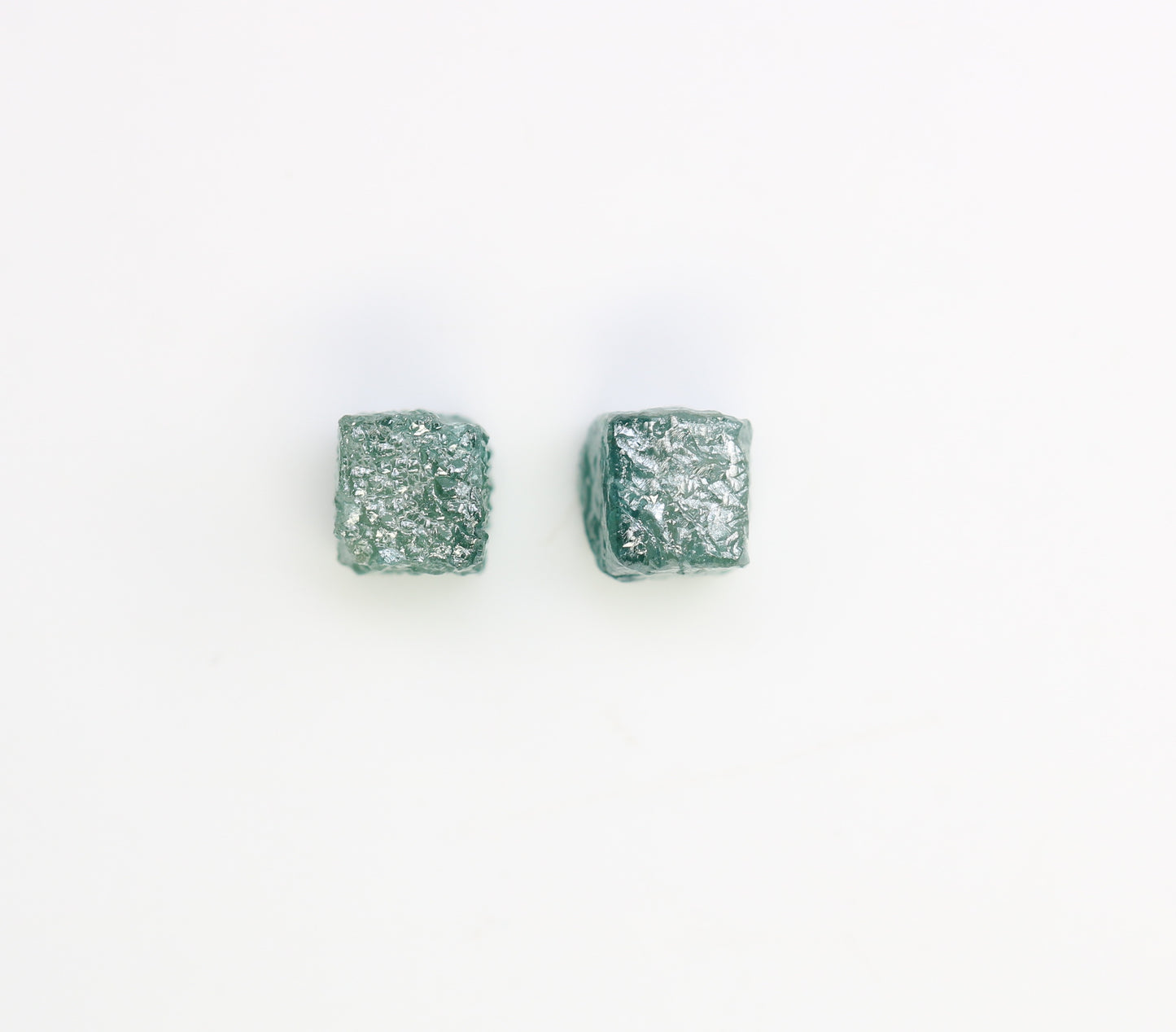 1.56 CT Cube Raw Blue Rough Diamond For Engagement Ring - JayKrishna Diamond