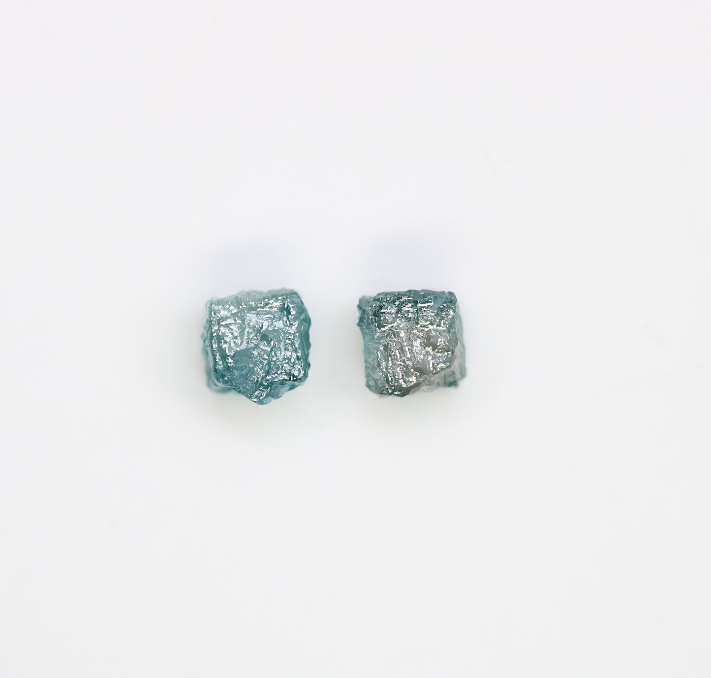 1.46 CT Cube Raw Blue Rough Diamond For Engagement Ring - JayKrishna Diamond