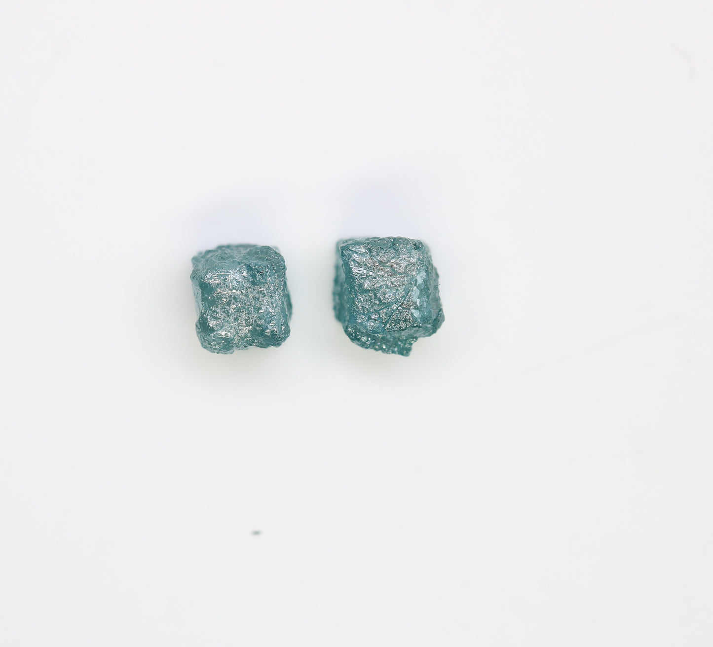 1.64 CT Cube Rough Raw Blue Diamond For Engagement Ring - JayKrishna Diamond
