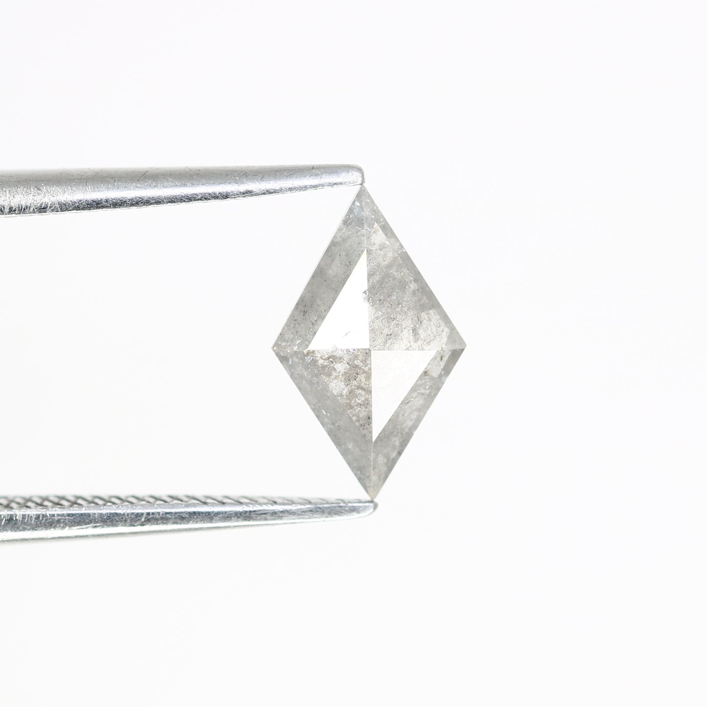 0.69 CT Kite Shape Salt And Pepper 9.70 MM Diamond For Wedding Ring - JayKrishna Diamond