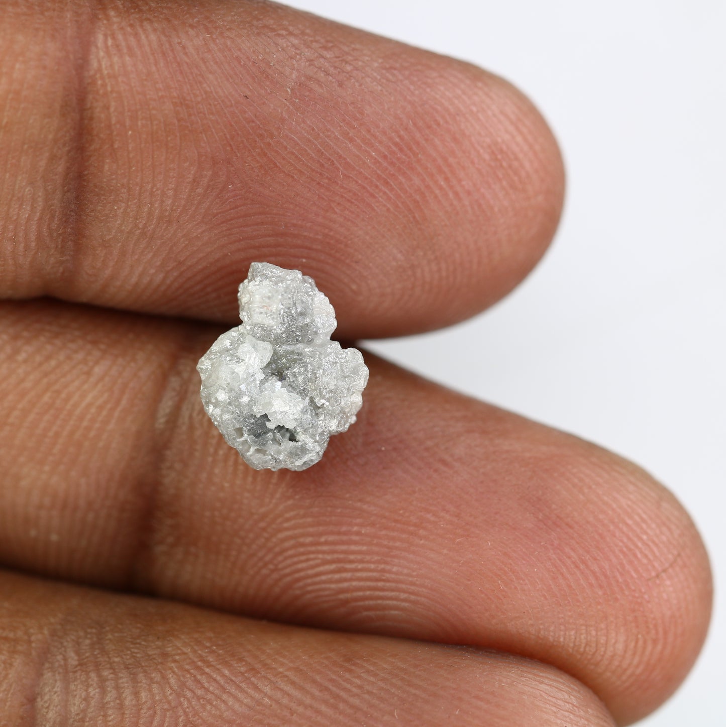 2.74 CT Grey Rough Raw Uncut Diamond For Engagement Ring - JayKrishna Diamond