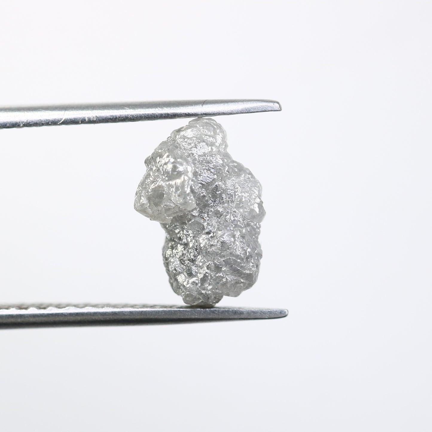 3.30 CT Grey Rough Irregular Cut Raw Diamond For Engagement Ring - JayKrishna Diamond