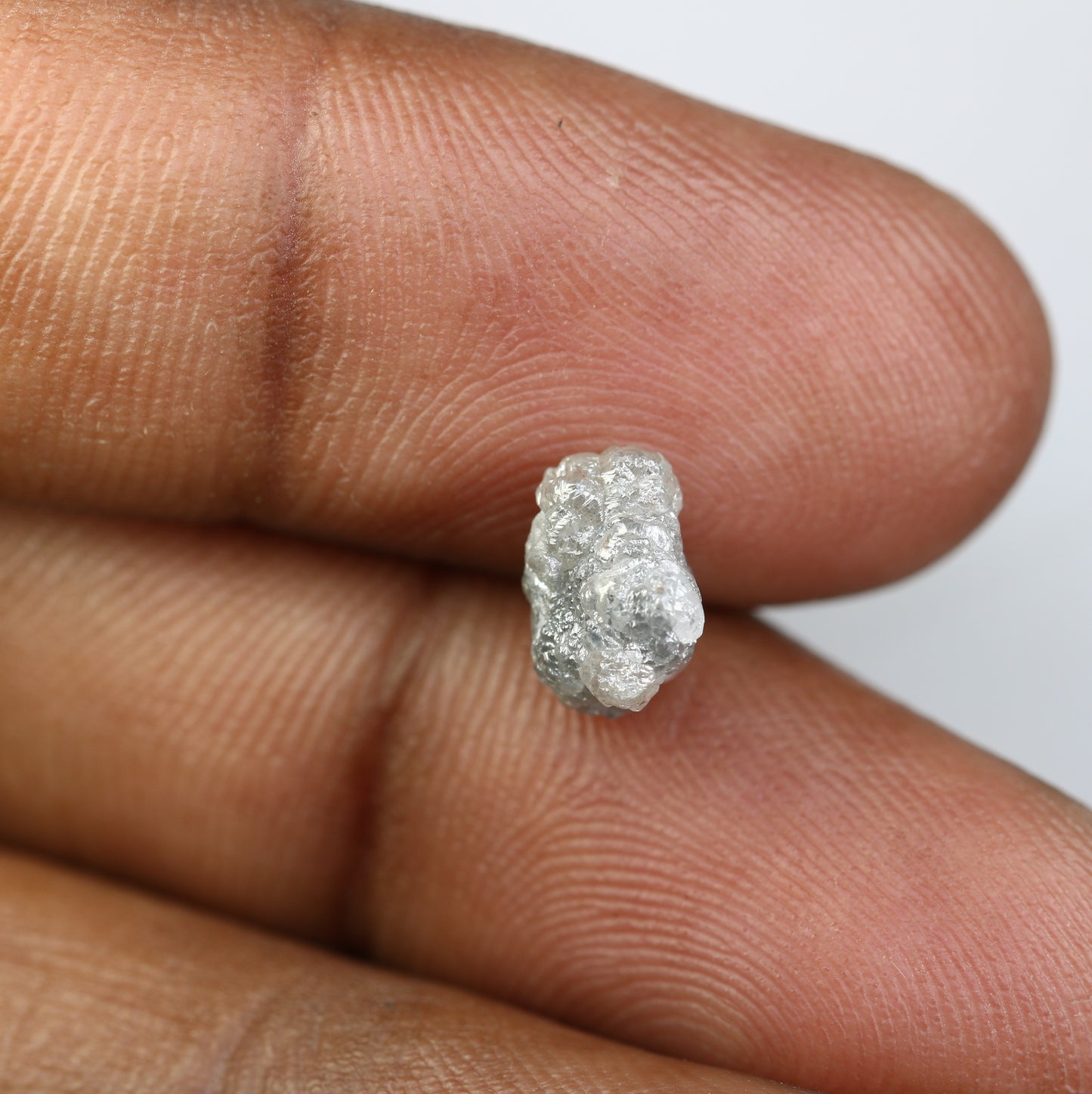 2.72 CT Grey Uncut Rough Raw Diamond For Engagement Ring - JayKrishna Diamond