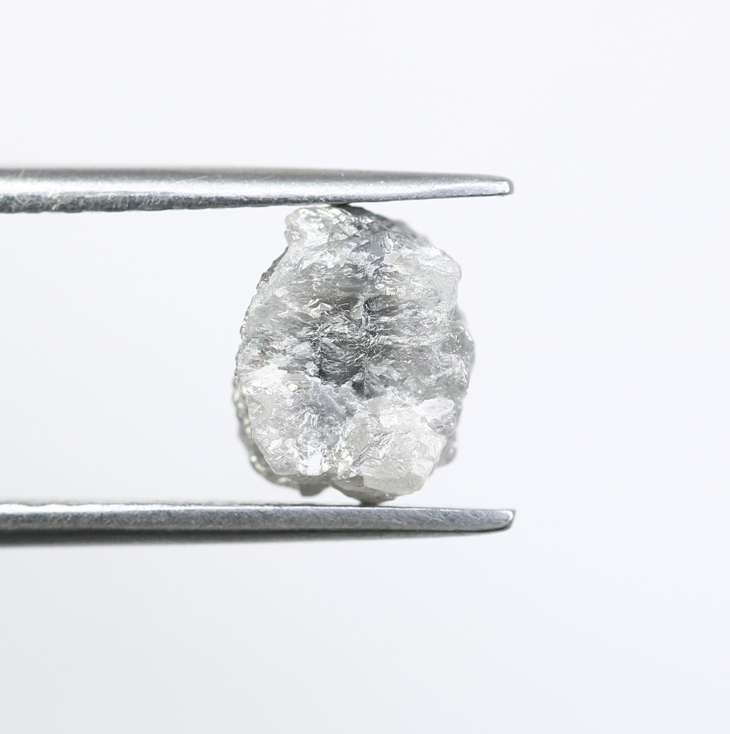 2.56 CT Rough Grey Irregular Cut Diamond For Engagement Ring - JayKrishna Diamond