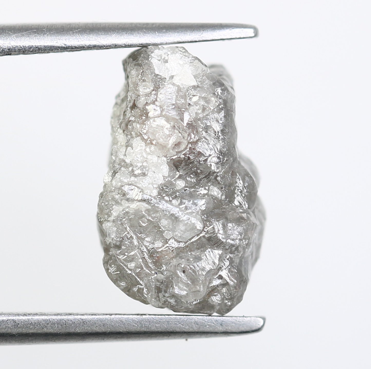 2.90 CT Grey Raw Rough Uncut Diamond For Engagement Ring - JayKrishna Diamond