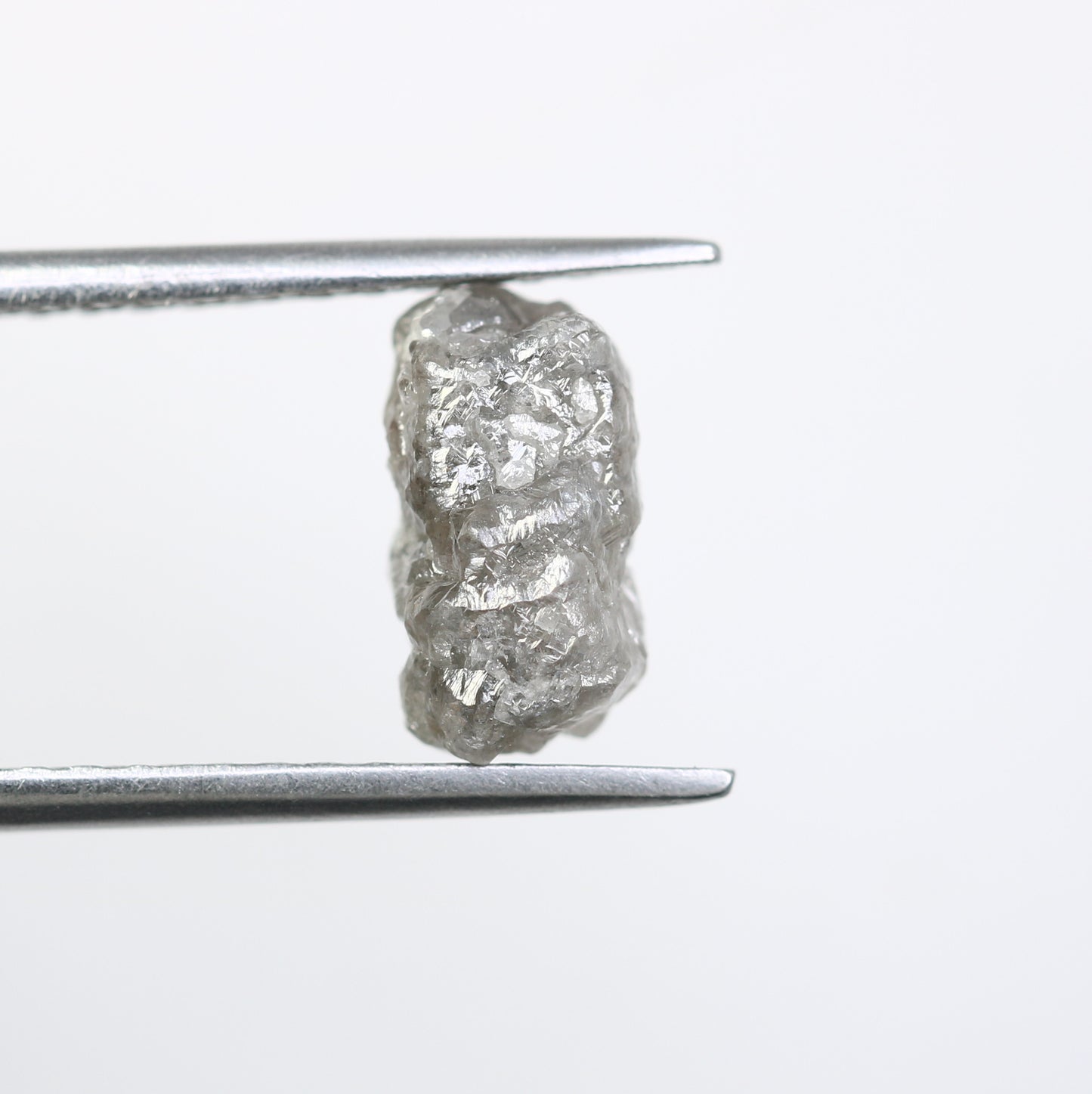 2.90 CT Grey Raw Rough Uncut Diamond For Engagement Ring - JayKrishna Diamond